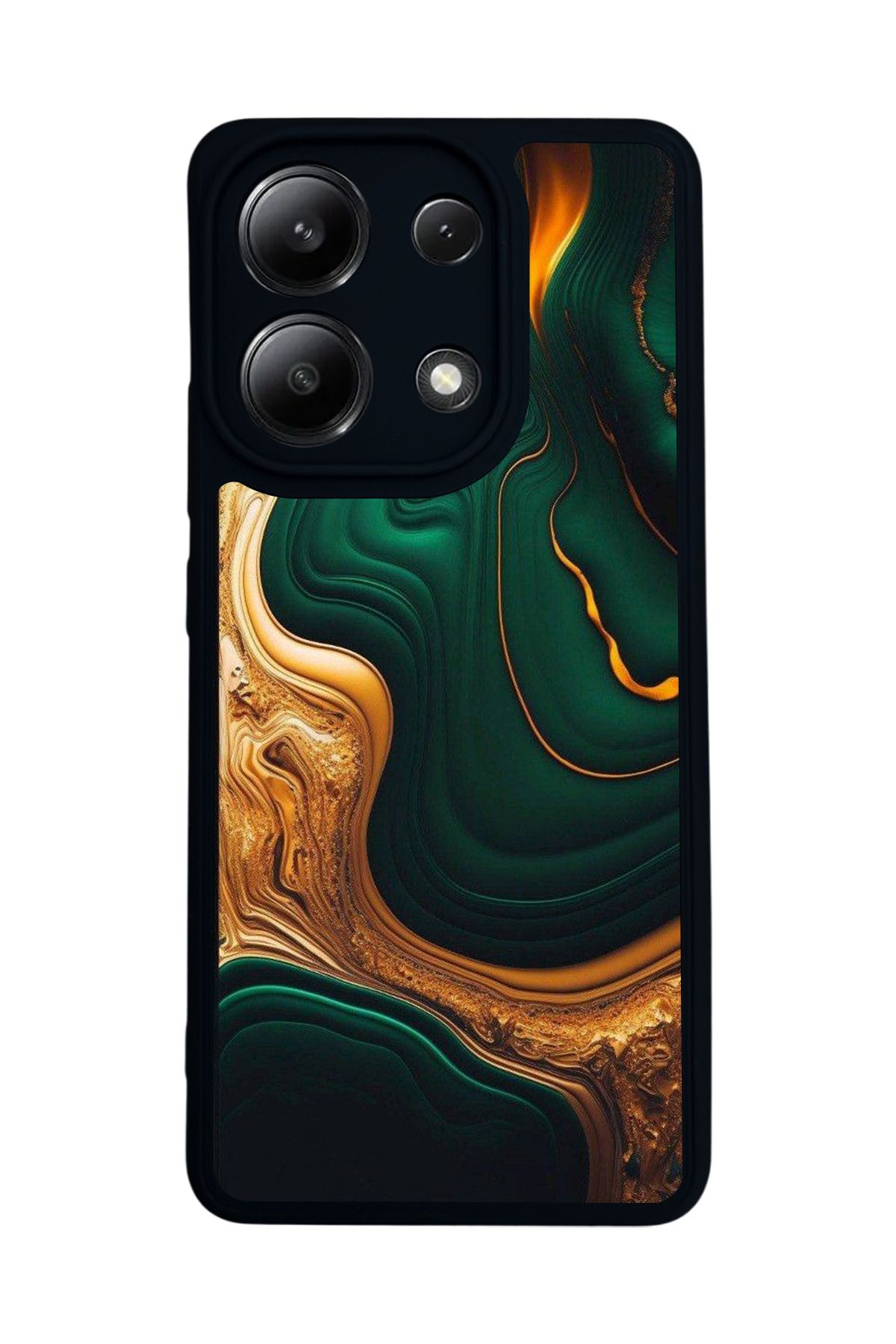 BGAKSESUAR Xiaomi Redmi Note 13 4G Uyumlu Mat Siyah Kılıf – Yumuşak Silikon, Koruyucu, Şok Emici Kapak