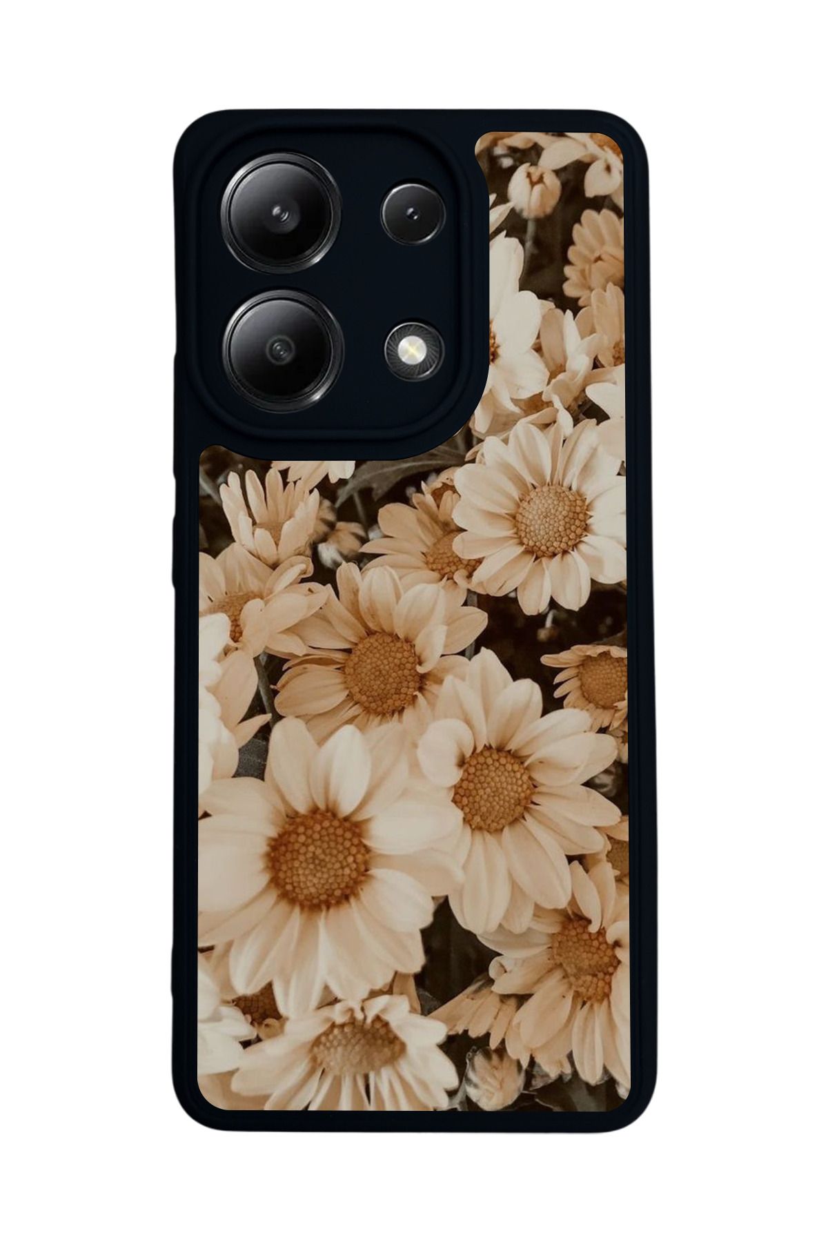 BGAKSESUAR Xiaomi Redmi Note 13 4G Uyumlu Mat Siyah Kılıf – Yumuşak Silikon, Koruyucu, Şok Emici Kapak