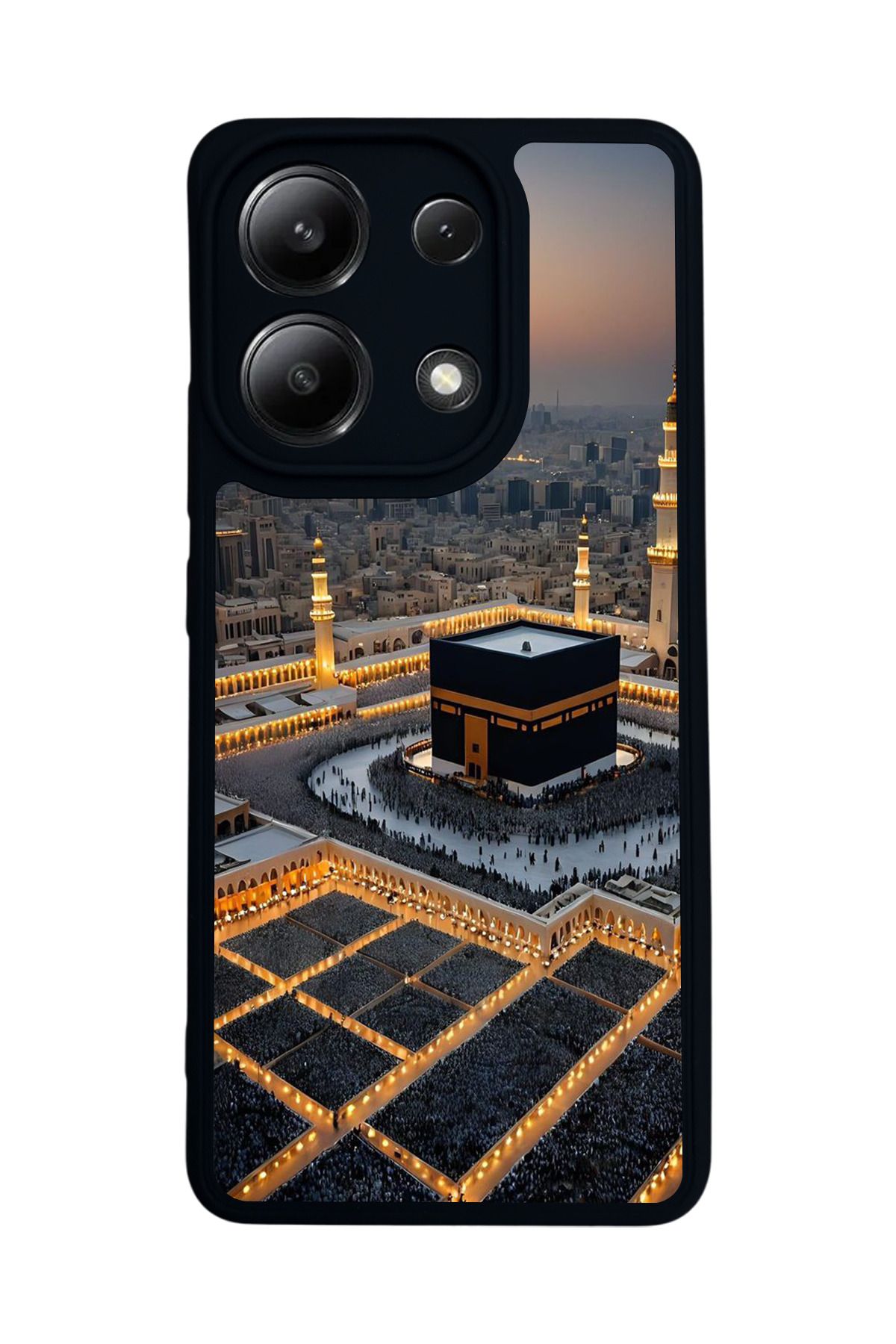 BGAKSESUAR Xiaomi Redmi Note 13 4G Uyumlu Mat Siyah Kılıf – Yumuşak Silikon, Koruyucu, Şok Emici Kapak