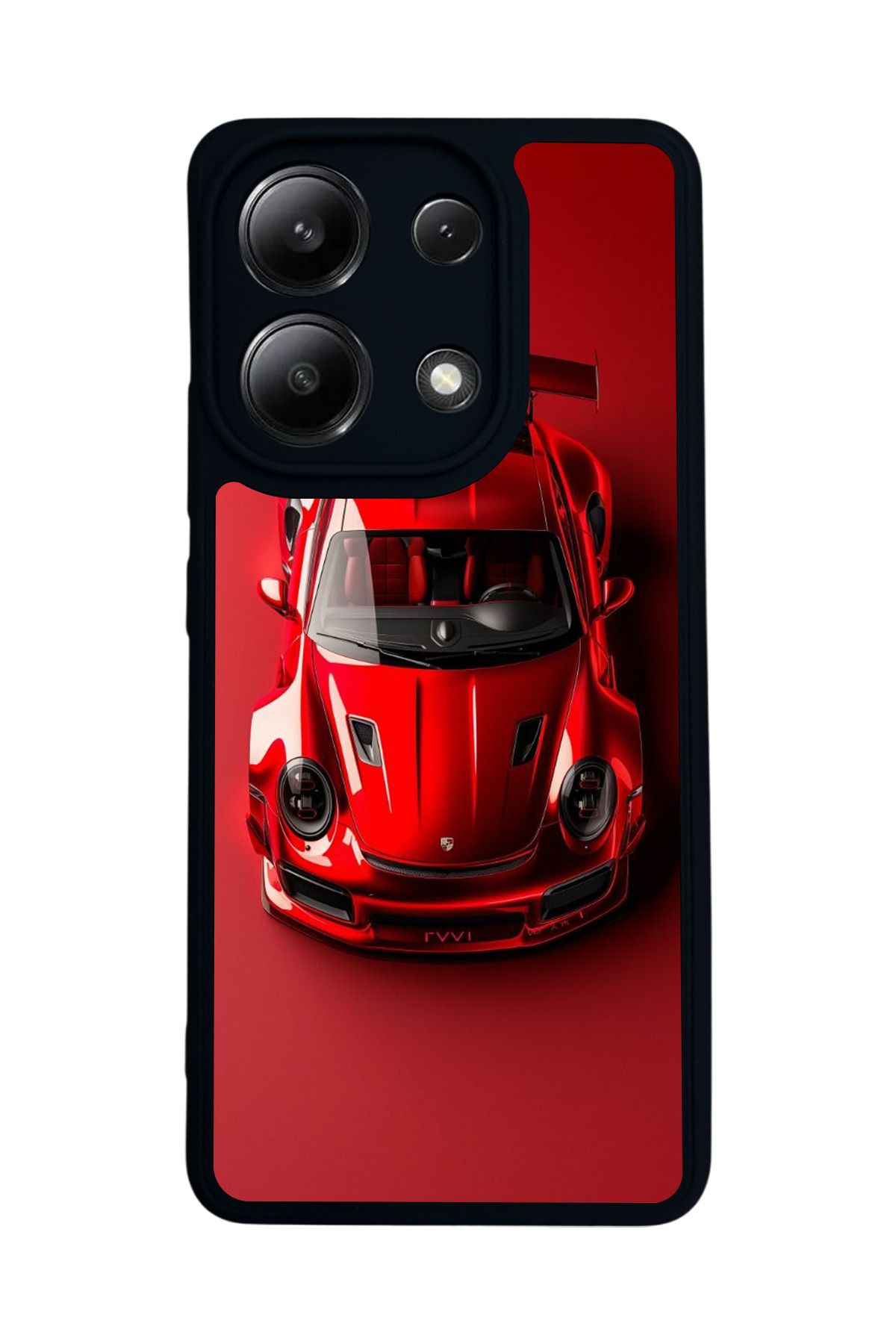 BGAKSESUAR Xiaomi Redmi Note 13 4G Uyumlu Mat Siyah Kılıf – Yumuşak Silikon, Koruyucu, Şok Emici Kapak