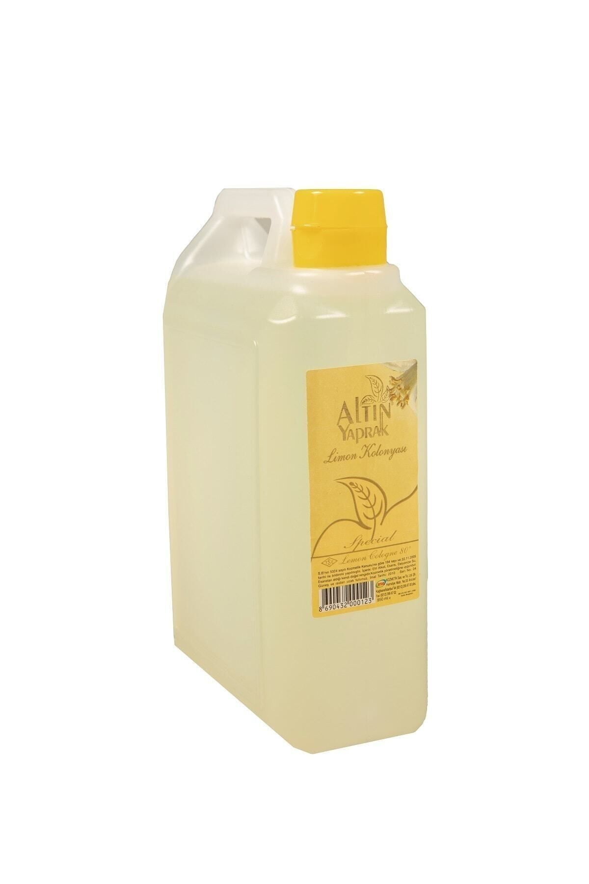 ARON Limon Kolonyası 900 ml Çanta Bidon Altın Yaprak