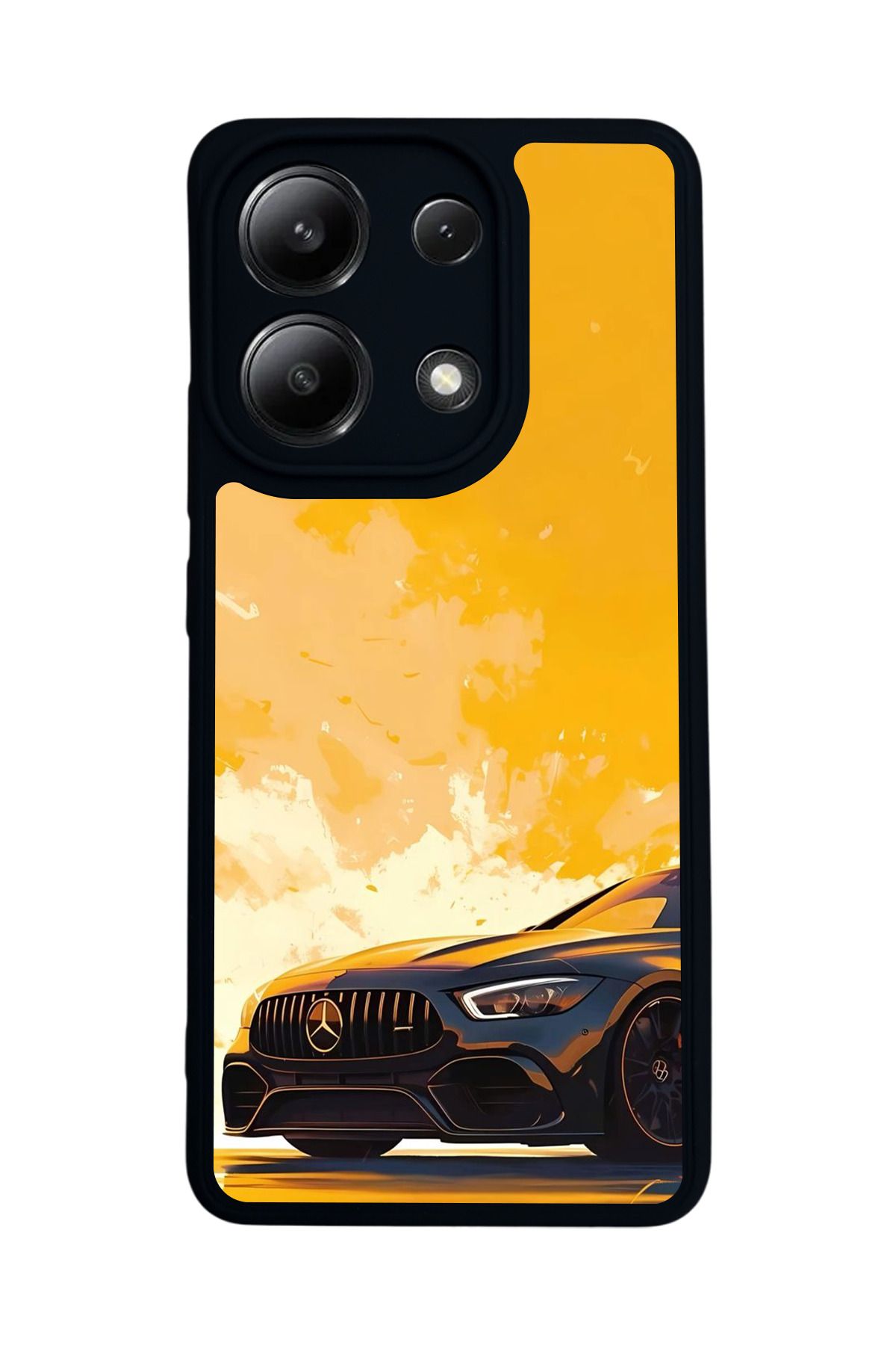BGAKSESUAR Xiaomi Redmi Note 13 4G Uyumlu Mat Siyah Kılıf – Yumuşak Silikon, Koruyucu, Şok Emici Kapak