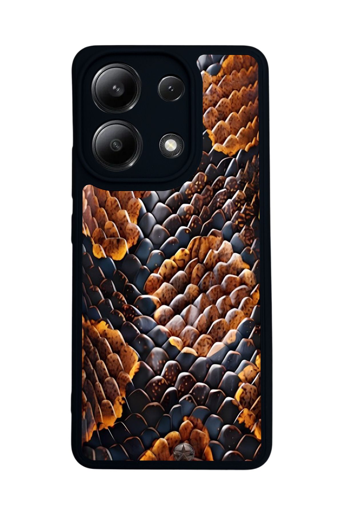 BGAKSESUAR Xiaomi Redmi Note 13 4G Uyumlu Mat Siyah Kılıf – Yumuşak Silikon, Koruyucu, Şok Emici Kapak