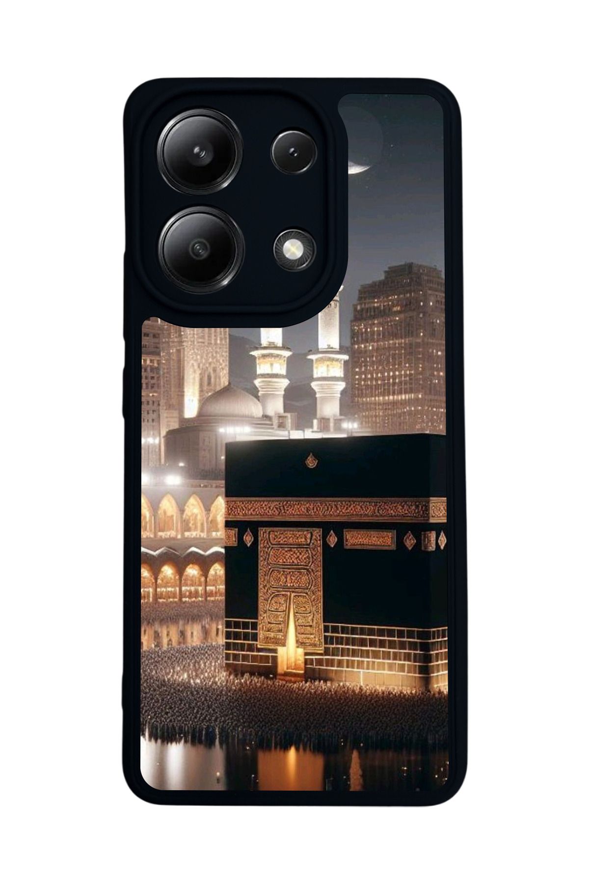 BGAKSESUAR Xiaomi Redmi Note 13 4G Uyumlu Mat Siyah Kılıf – Yumuşak Silikon, Koruyucu, Şok Emici Kapak