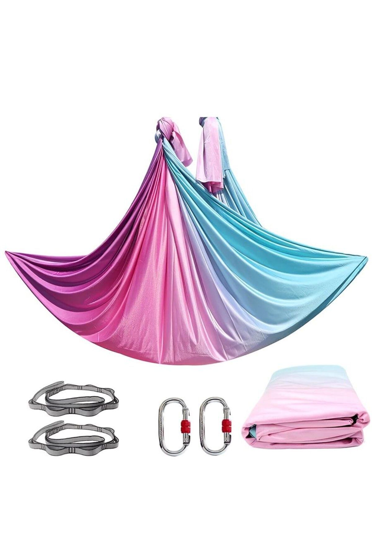 alsepeteavm AVESSA YFC-600 PINK YOGA FLY SET ÇOK RENKLİ (PEMBE)