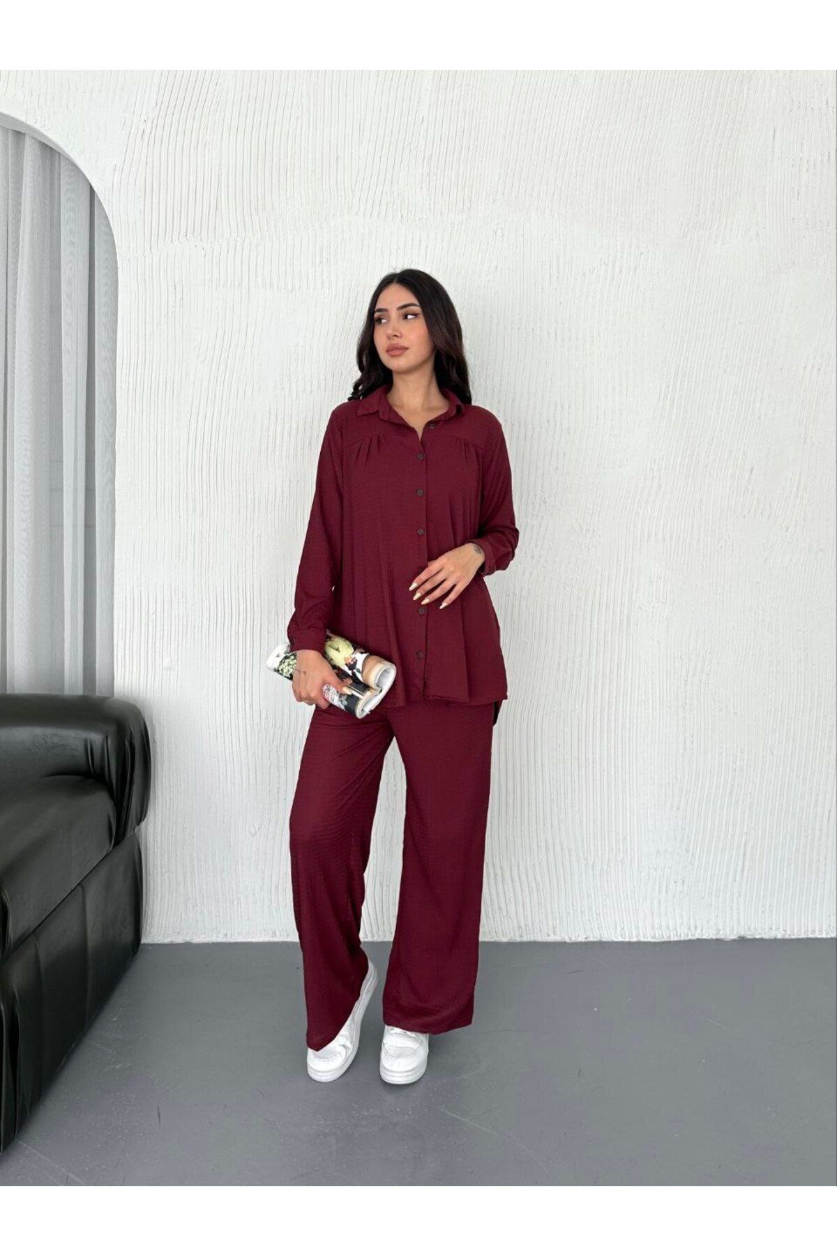 MODA Robalı Gömlek Pantolon Takım