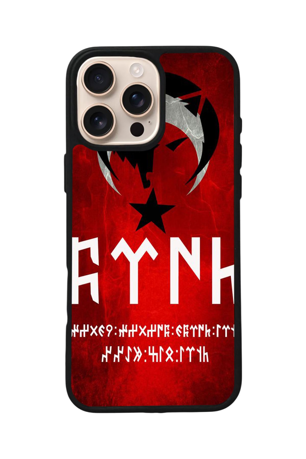 Aksel Kılıf Apple iPhone 14 Pro Uyumlu Baskılı,Mat Siyah,Yumuşak Silikon,Koruyucu,Şok Emici Kapak,Kılıf