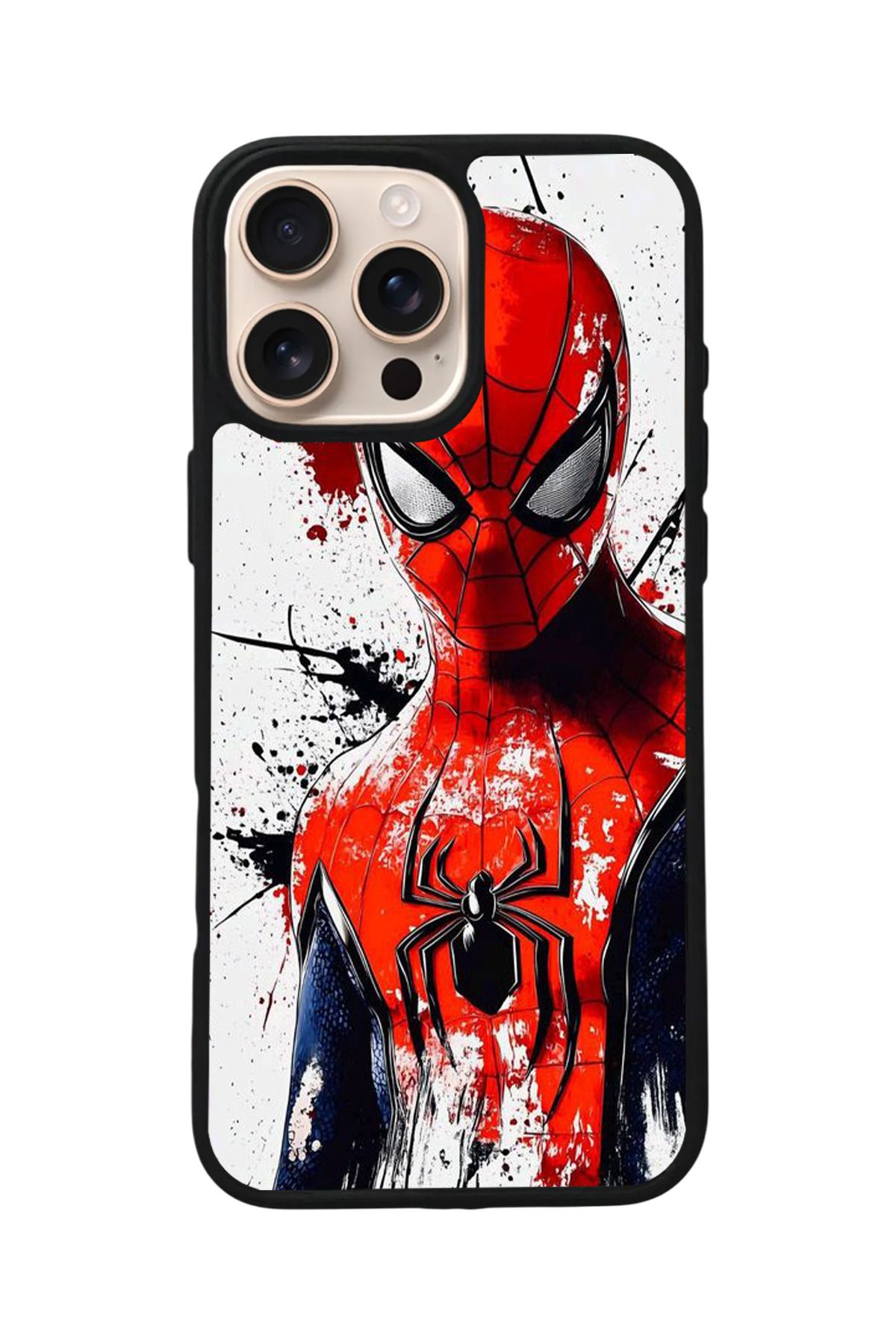 Aksel Kılıf Apple iPhone 15 Pro Uyumlu Baskılı,Mat Siyah,Yumuşak Silikon,Koruyucu,Şok Emici Kapak,Kılıf