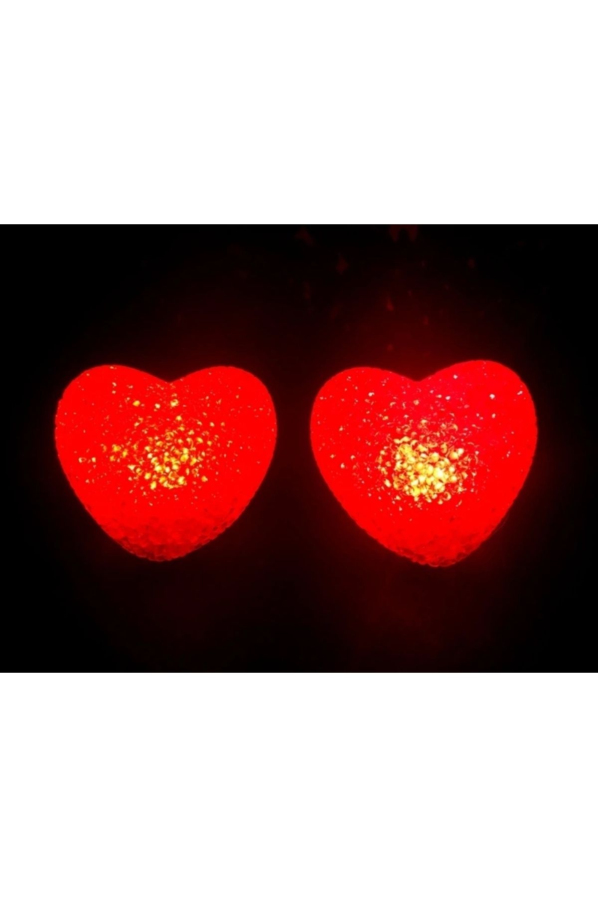 OurStyles Led Işıklı Kırmızı Kalp Gece Lambası