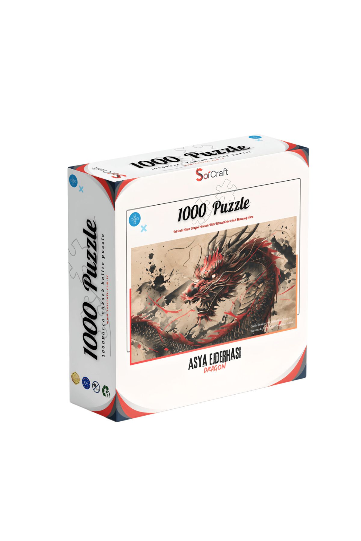 Soi Craft 1000 Parça Puzzle Asya Dragon