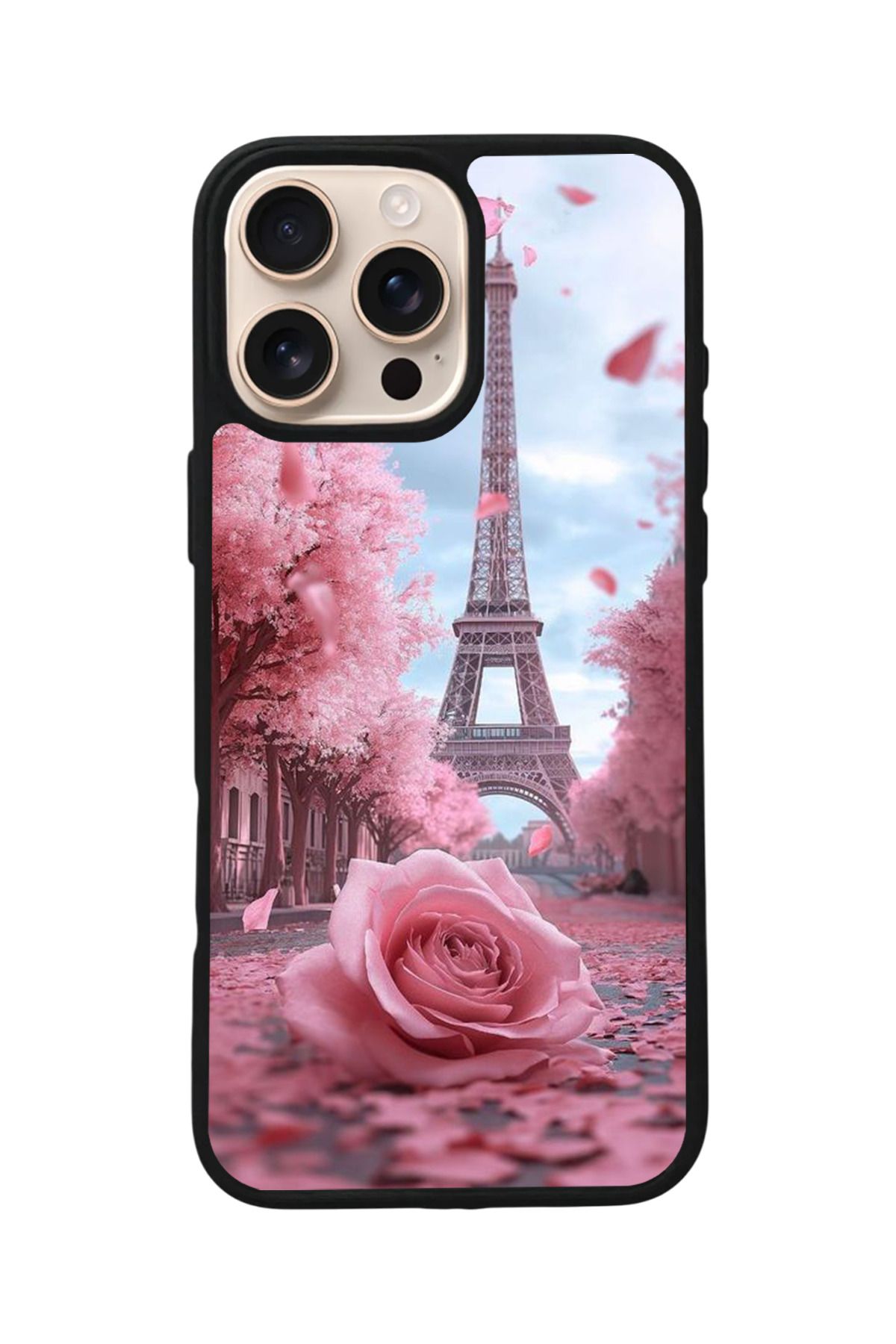 Aksel Kılıf Apple iPhone 14 Pro Uyumlu Baskılı,Mat Siyah,Yumuşak Silikon,Koruyucu,Şok Emici Kapak,Kılıf