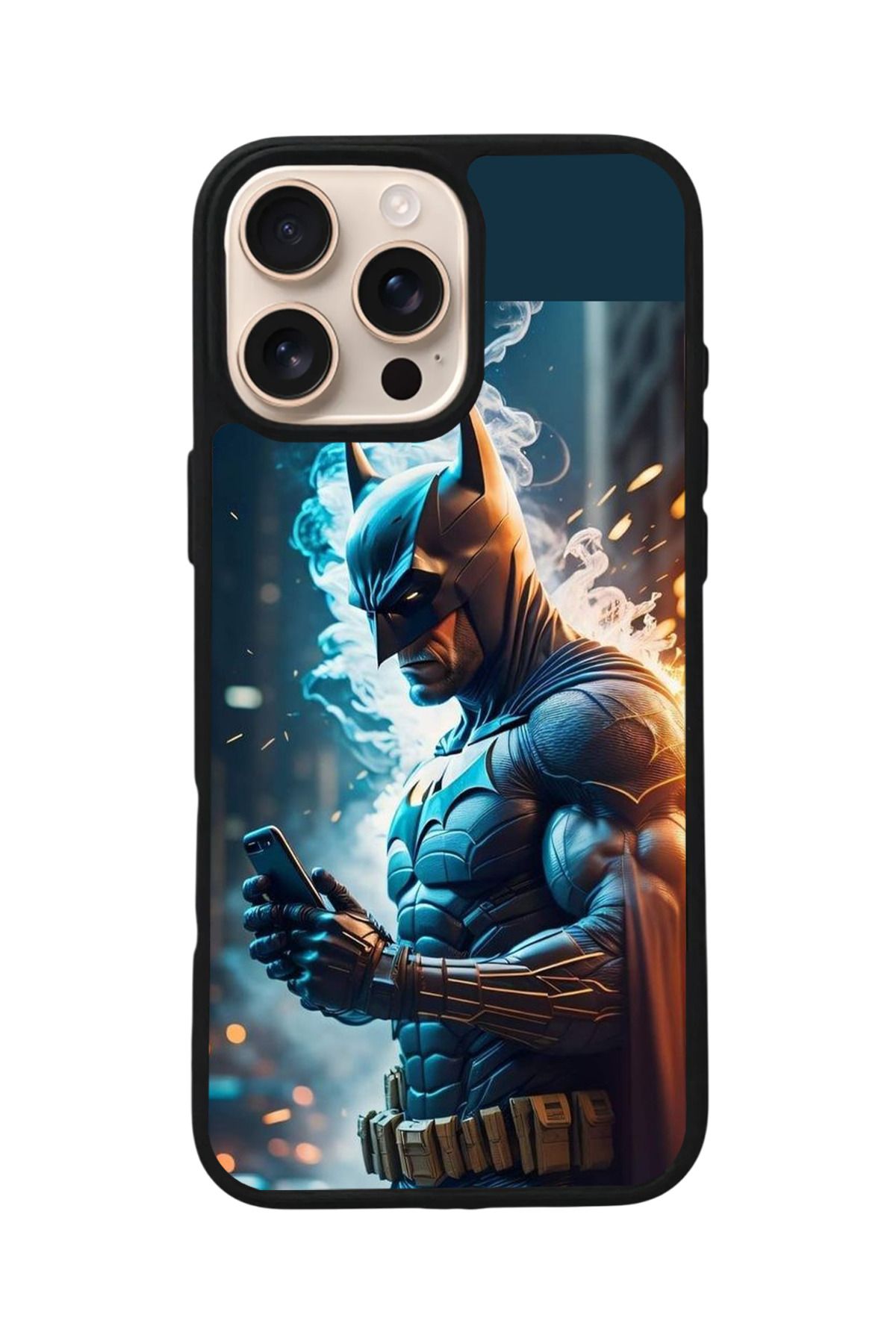 Aksel Kılıf Apple iPhone 15 Pro Max Uyumlu Baskılı,Mat Siyah,Yumuşak Silikon,Koruyucu,Şok Emici Kapak,Kılıf
