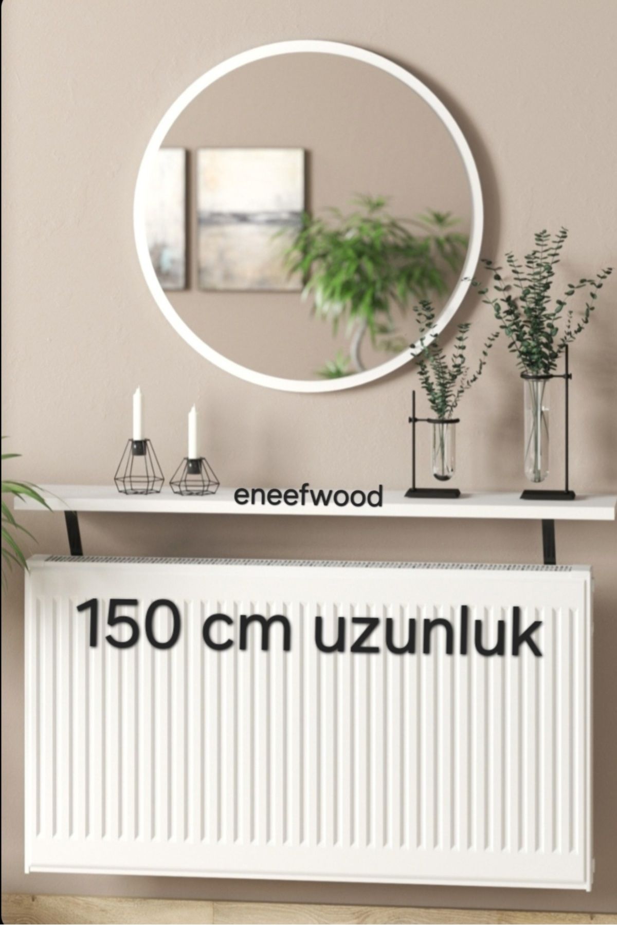 eneefwood petek üstü raf 150x15