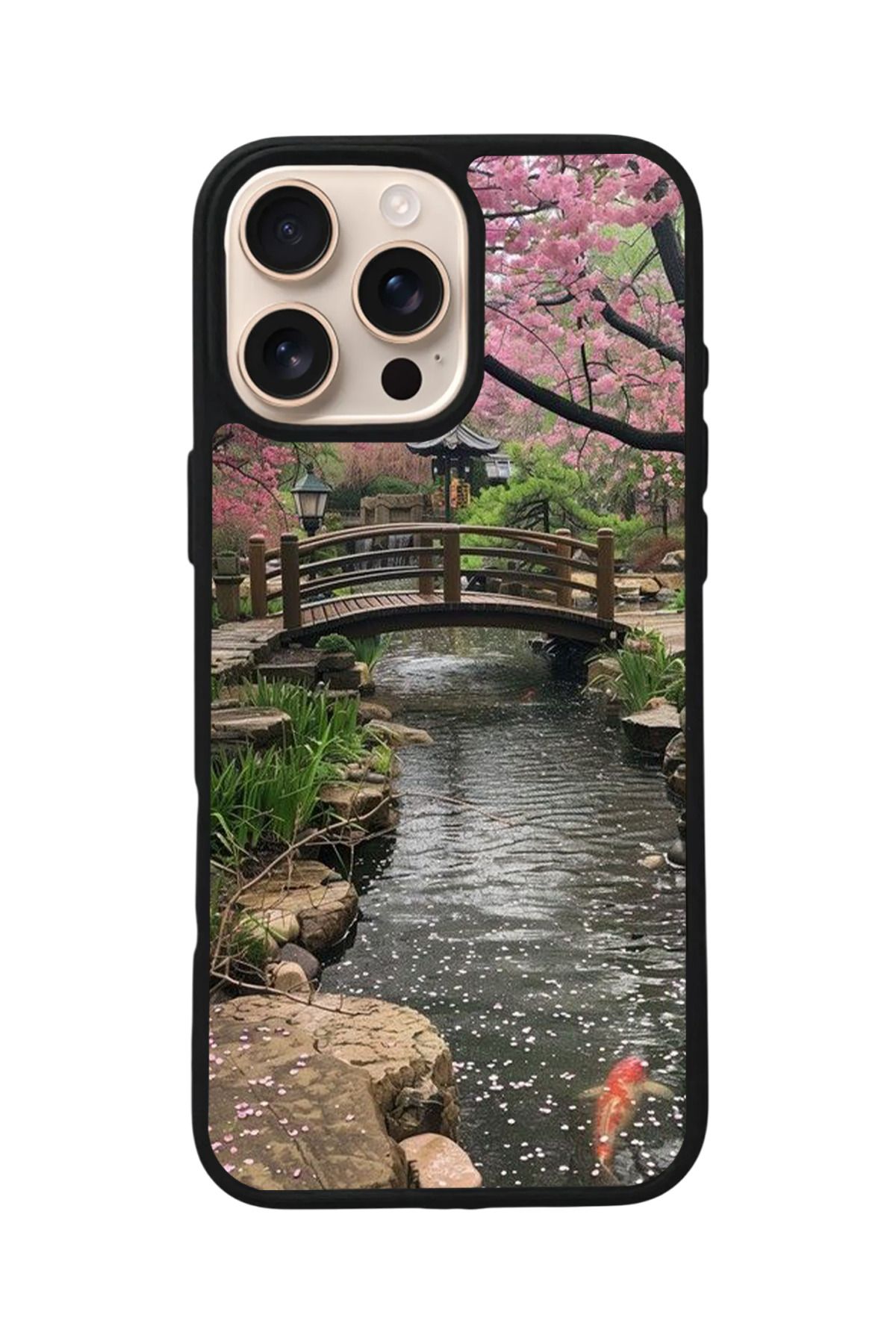 Aksel Kılıf Apple iPhone 15 Pro Uyumlu Baskılı,Mat Siyah,Yumuşak Silikon,Koruyucu,Şok Emici Kapak,Kılıf