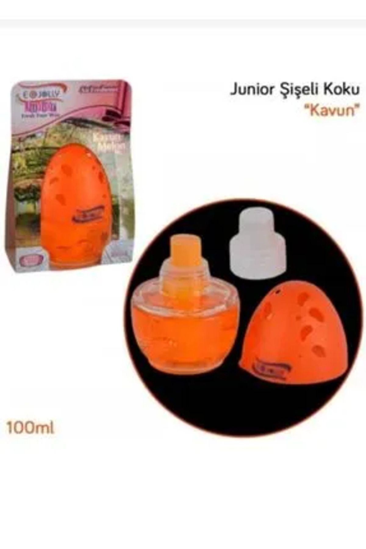 YAVAS OTO JOLLY KAVUN-MANGO KAVANOZ KOKU 100ML 4 ADET