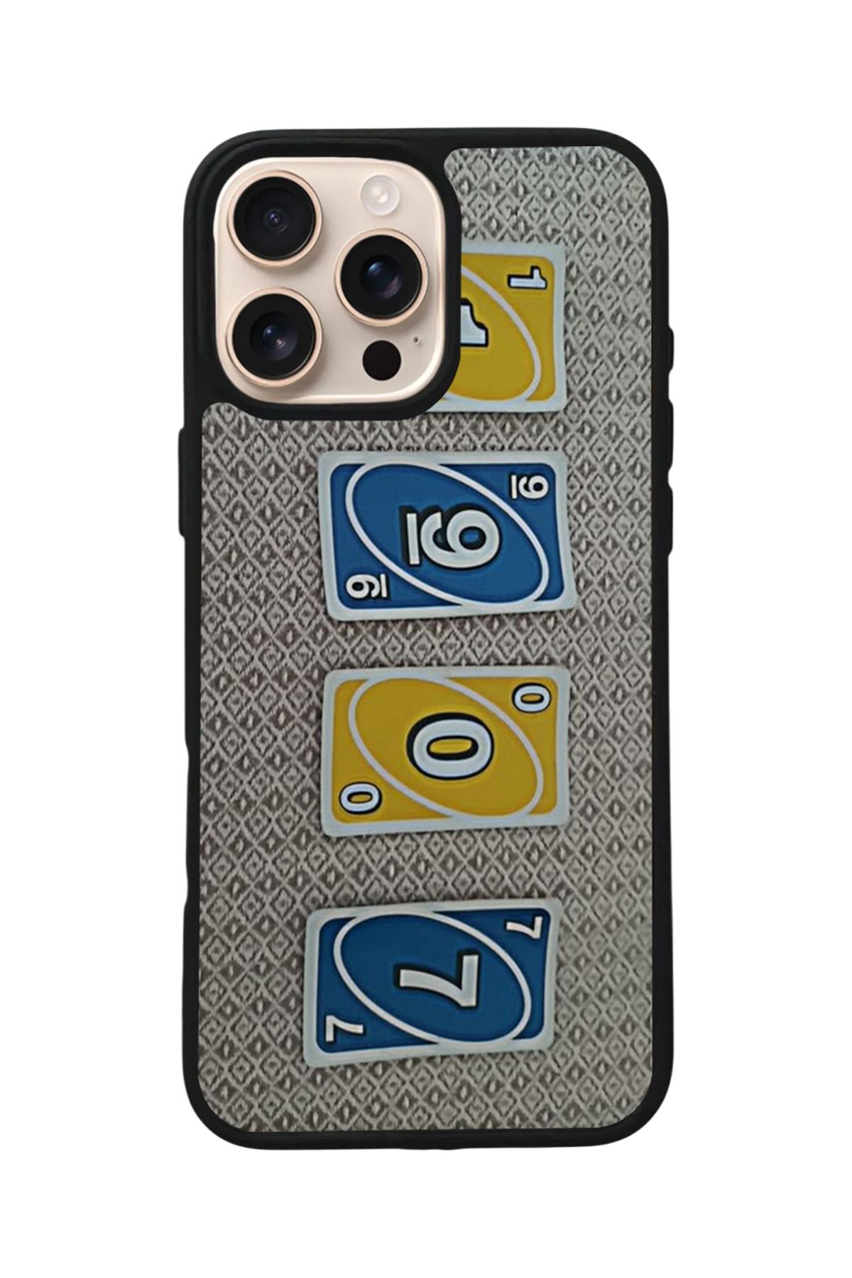 Aksel Kılıf Apple iPhone 16 Pro Max Uyumlu Baskılı,Mat Siyah,Yumuşak Silikon,Koruyucu,Şok Emici Kapak,Kılıf