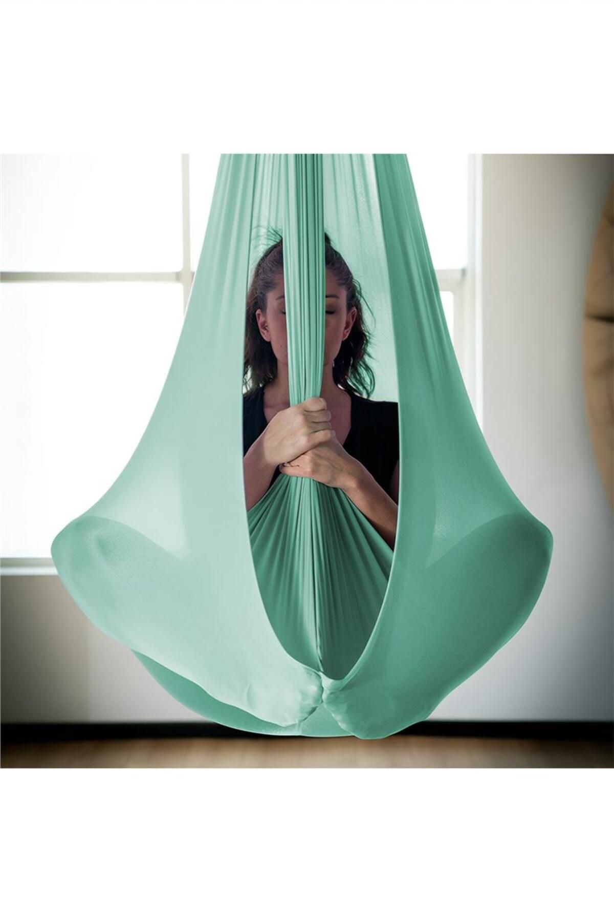 alsepeteavm WOO YOGA FLY YEŞİL (YOGA HAMAĞI)
