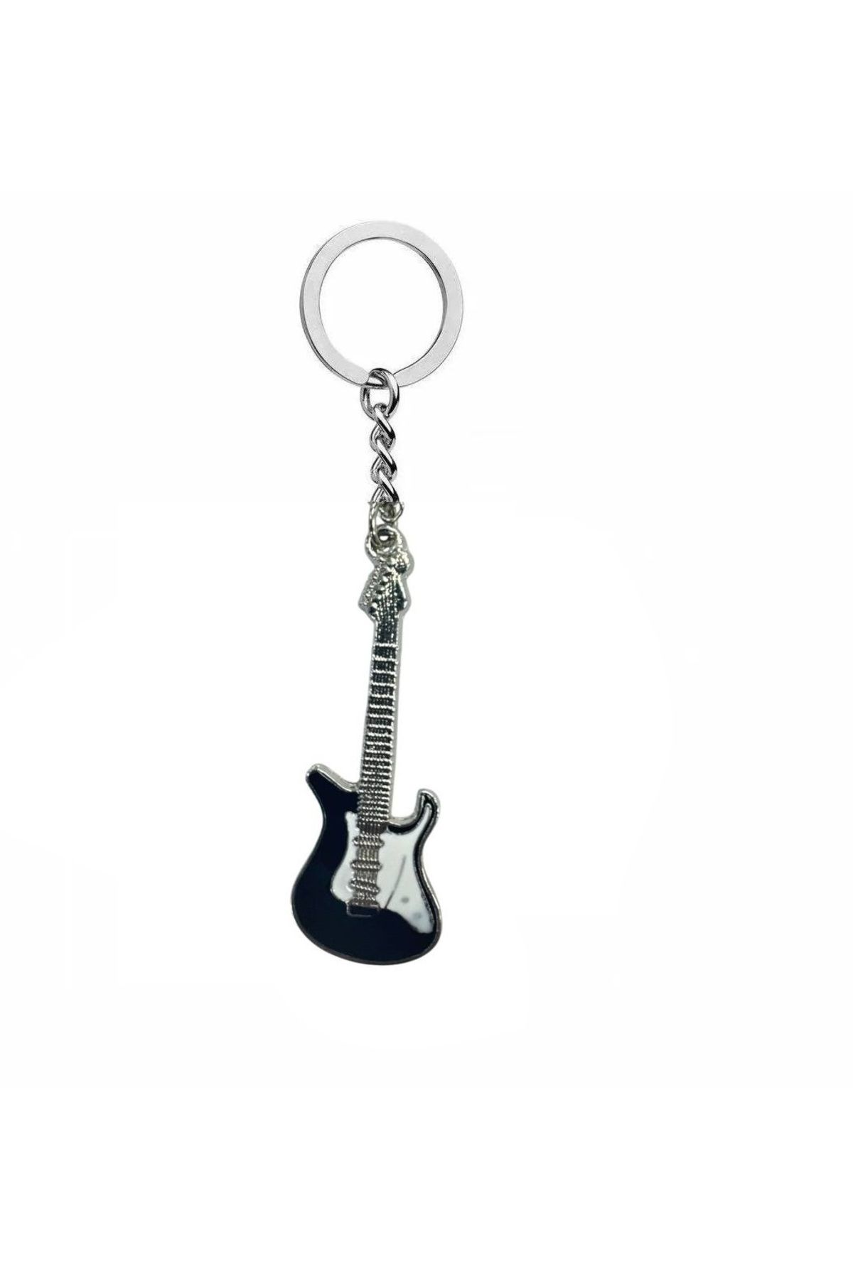 Herşey Nota Siyah - Metal Gitar Anahtarlık – Rock / Metal Aksesuar