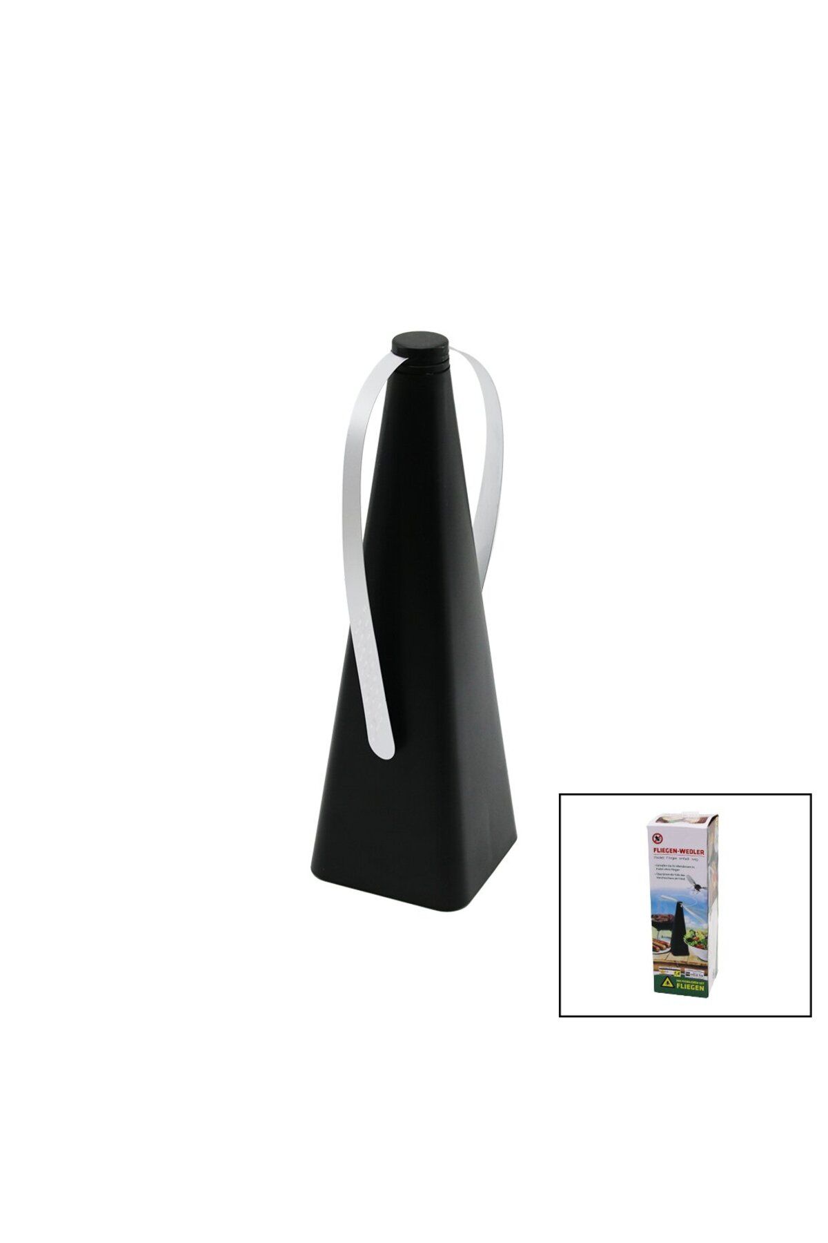 Findit PİLLİ SİNEK KAÇIRAN PVC KANATLI MAKİNE PİRAMİT ŞEKİL=TABAN=8 X 8CM YÜKSEKLİK: 25CM (2818)