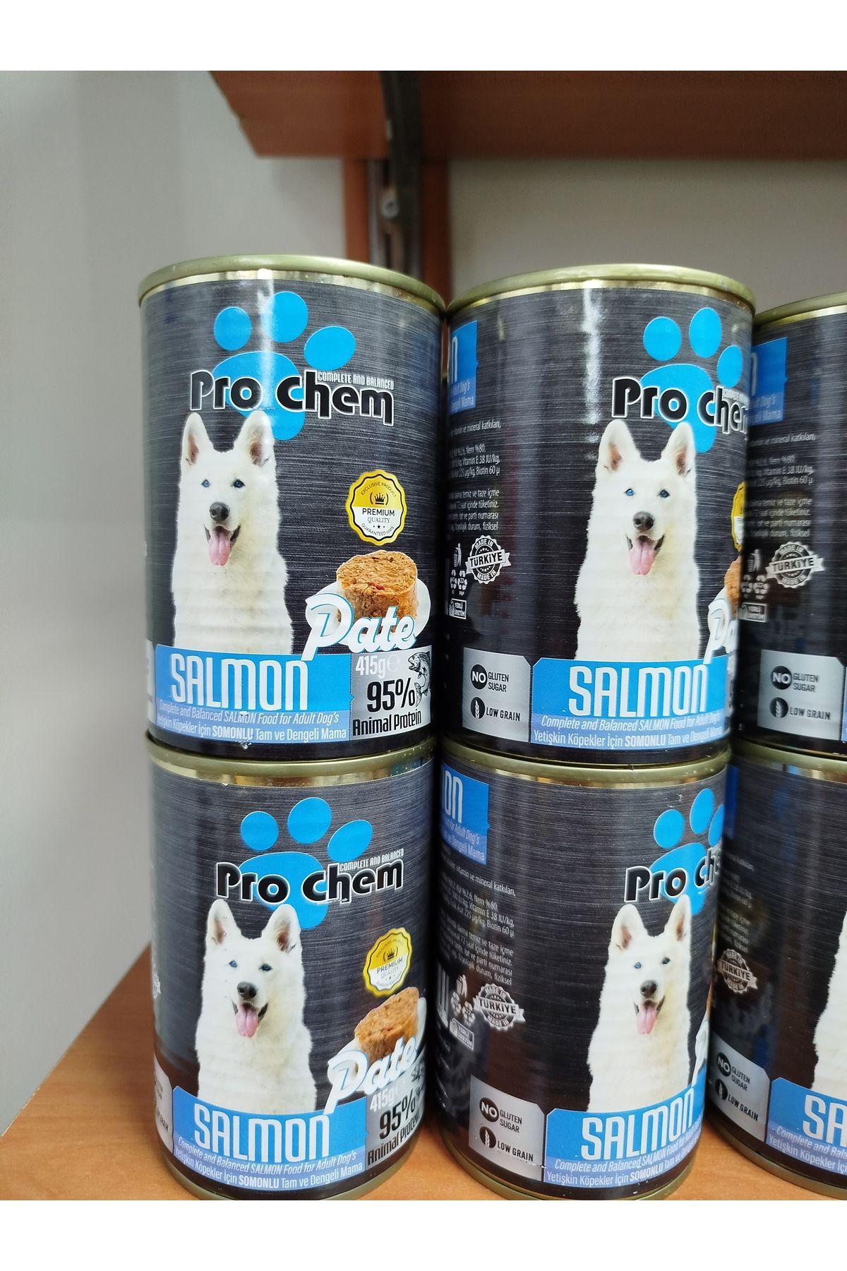 Pro Chem köpek konservesi somonlu