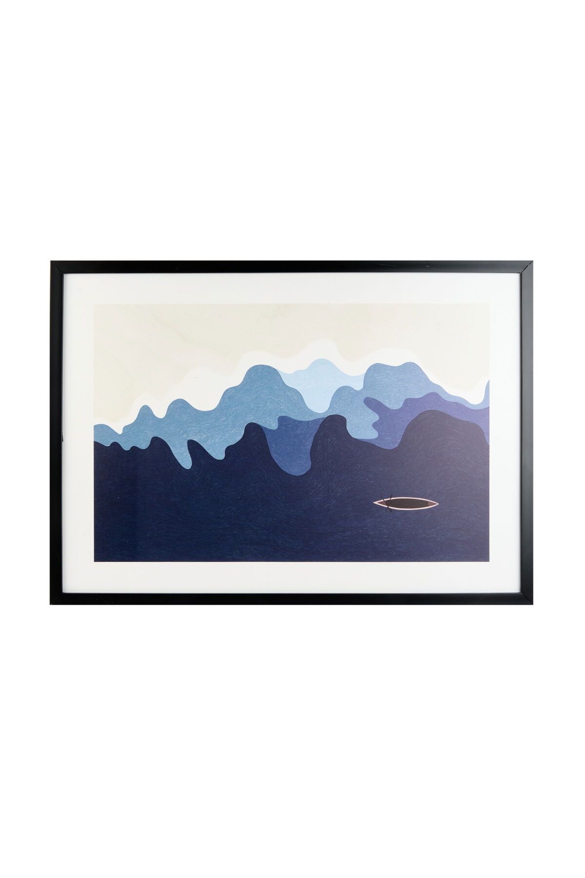 MATMEL Deco Sea Side Tablo - Mavi - 50x70 cm