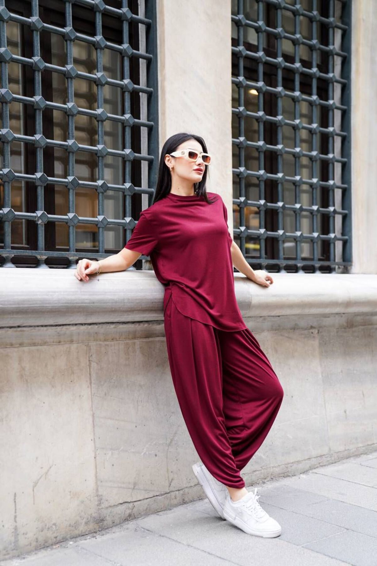 MODA şalvarlı 2li takım