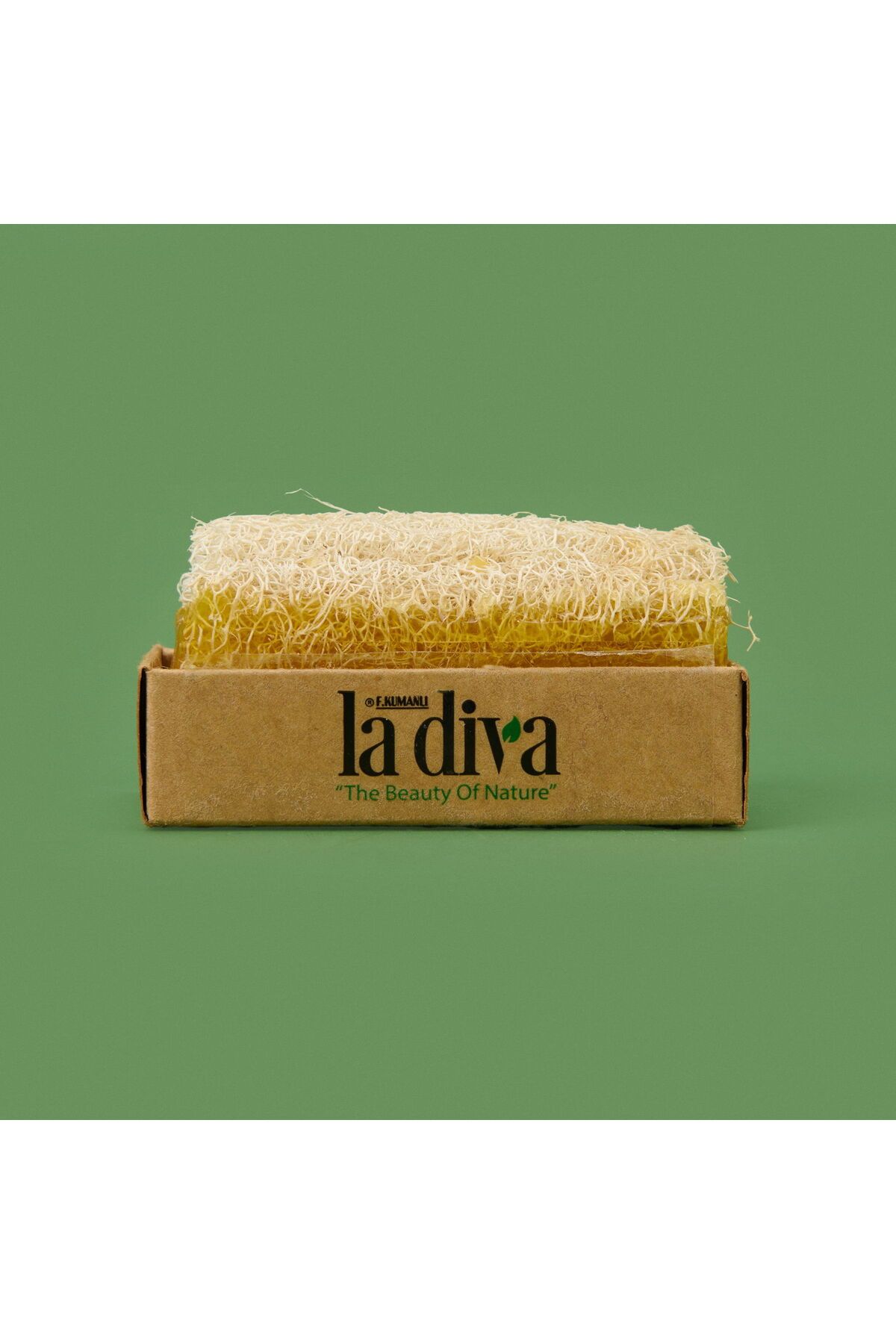 ASPARTAM Diva Kükürtlü Kabak Lifli Sabun - Kahverengi - 130 gr