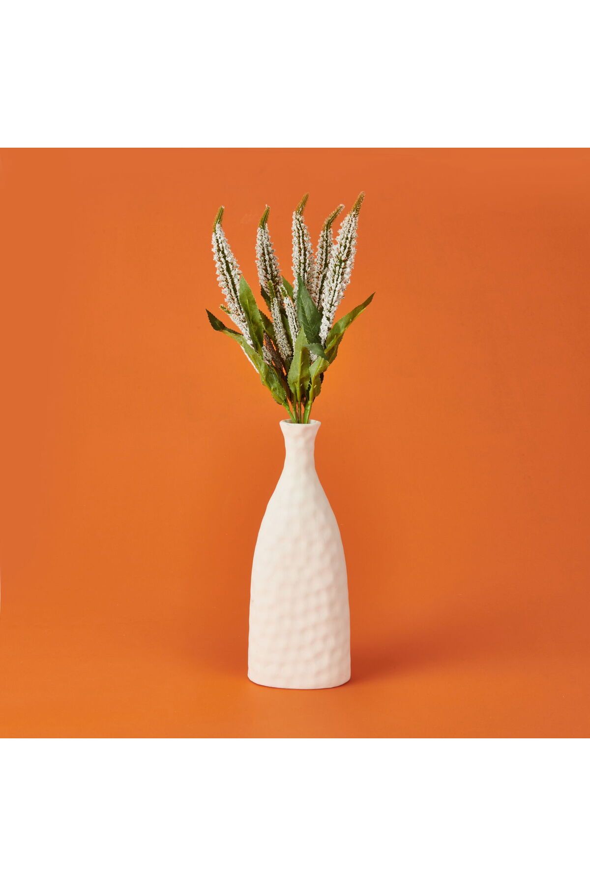 ASPARTAM Lavanta Demeti Yapay Çiçek - Beyaz - 46 cm