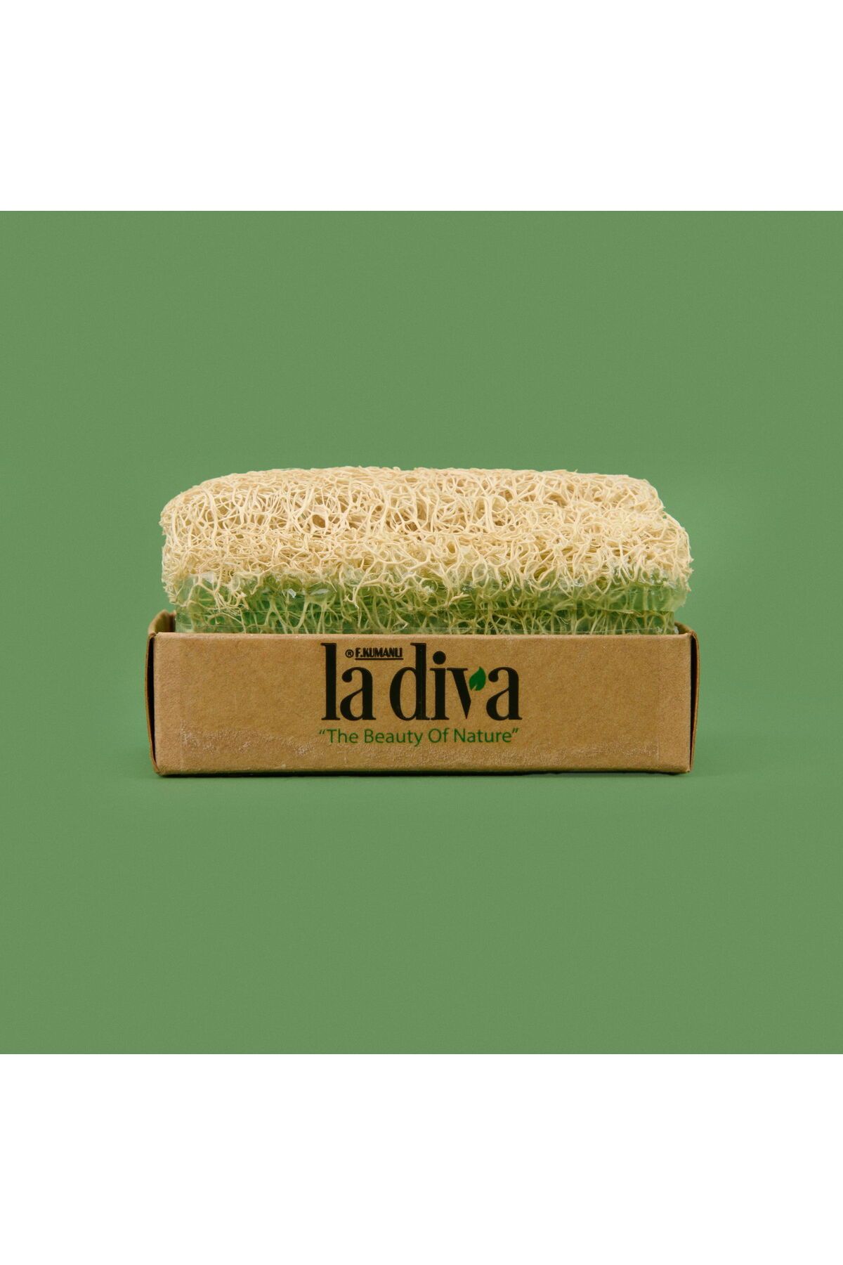 ASPARTAM Diva Aloe Vera Kabak Lifli Sabun - Yeşil - 130 gr