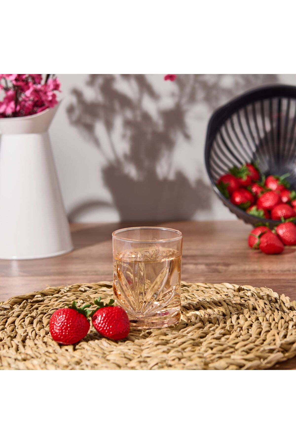 ASPARTAM Tekli Meşrubat Bardağı - Yavruağzı - 195 ml