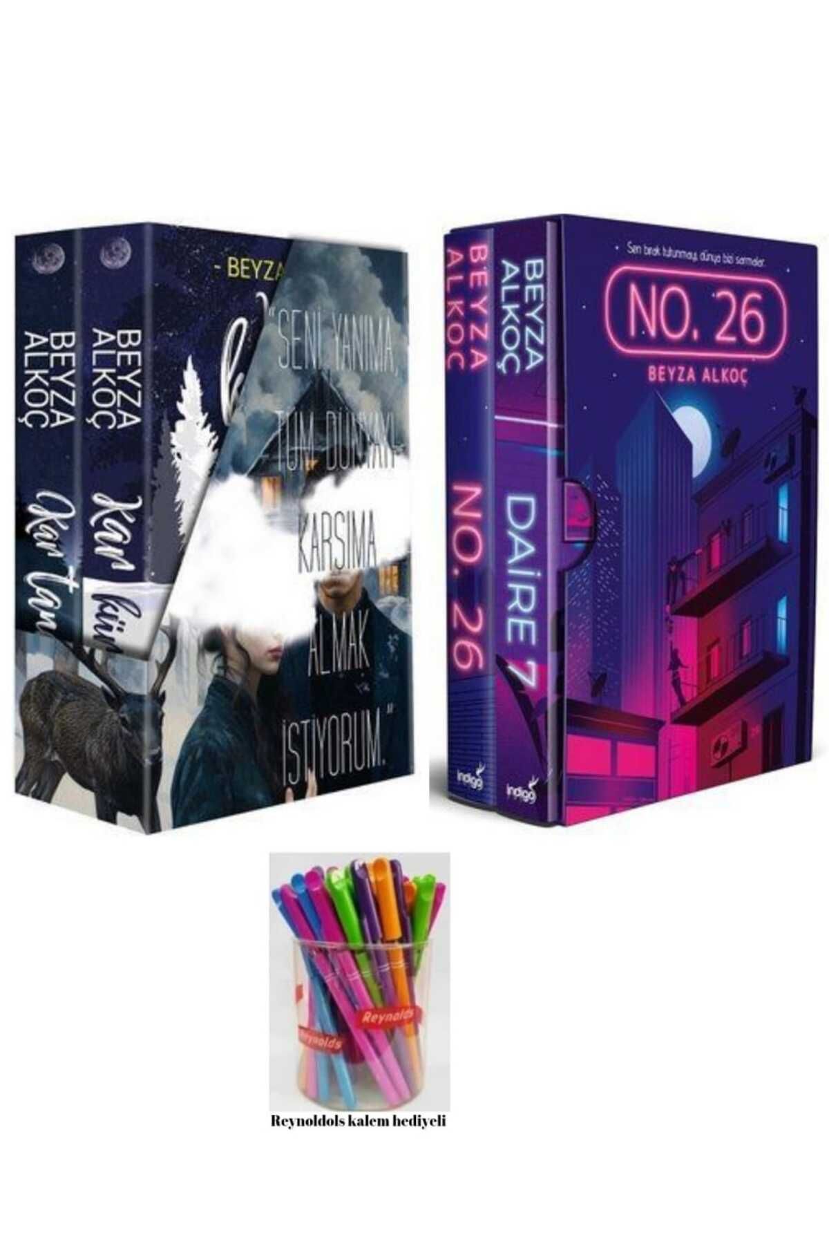 İndigo Kitap Kar Küresi Kar Tanesi Ciltli Kutulu / No 26 Daire 7 Ciltli Kutulu Set
