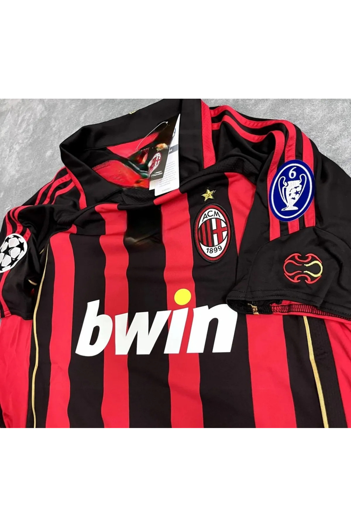 BARBITOS İnter milan 2007 kaka lite siyah iç saha retro yetişkin fıtbol ...