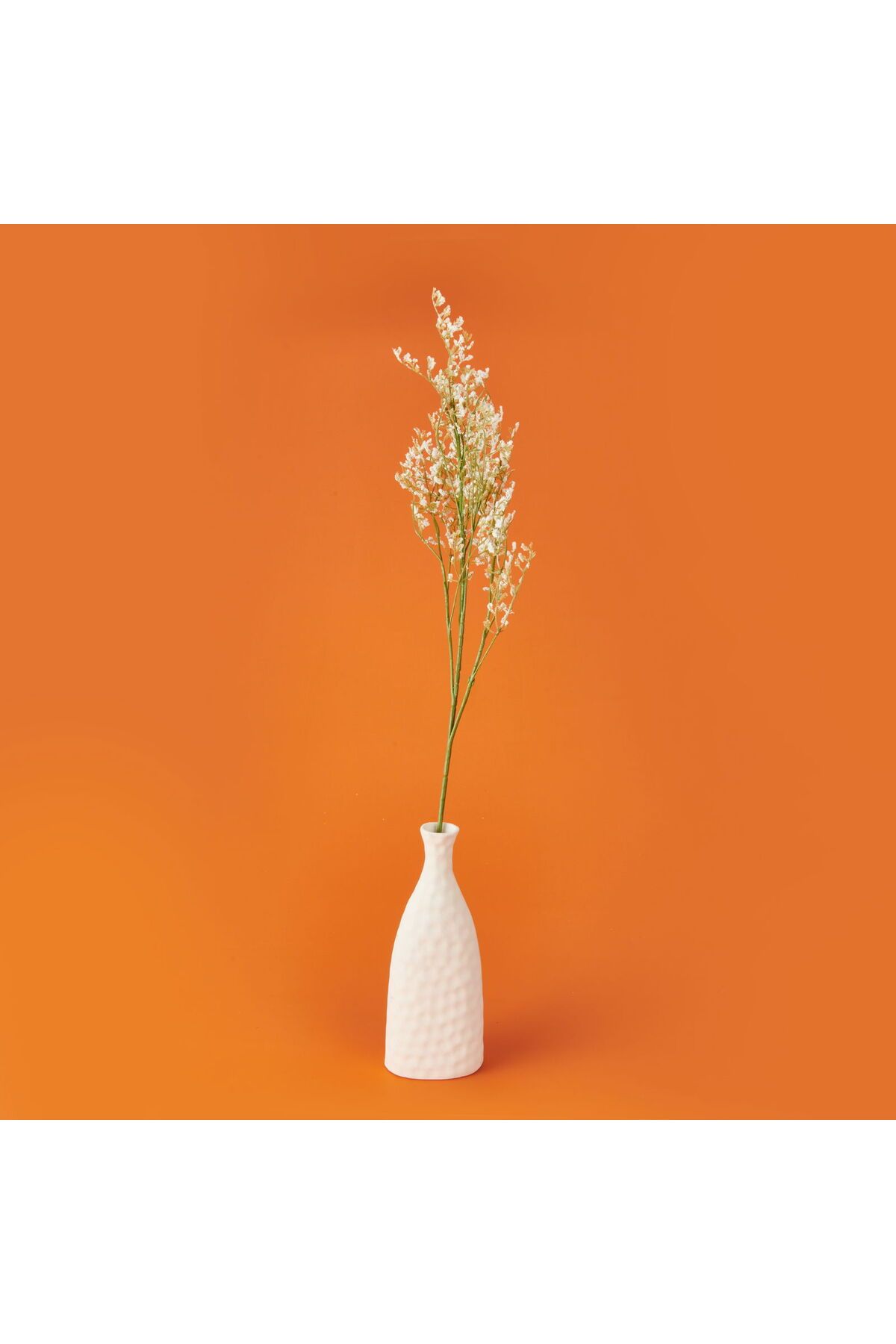 ASPARTAM Cipso Yapay Çiçek - Beyaz - 82 cm