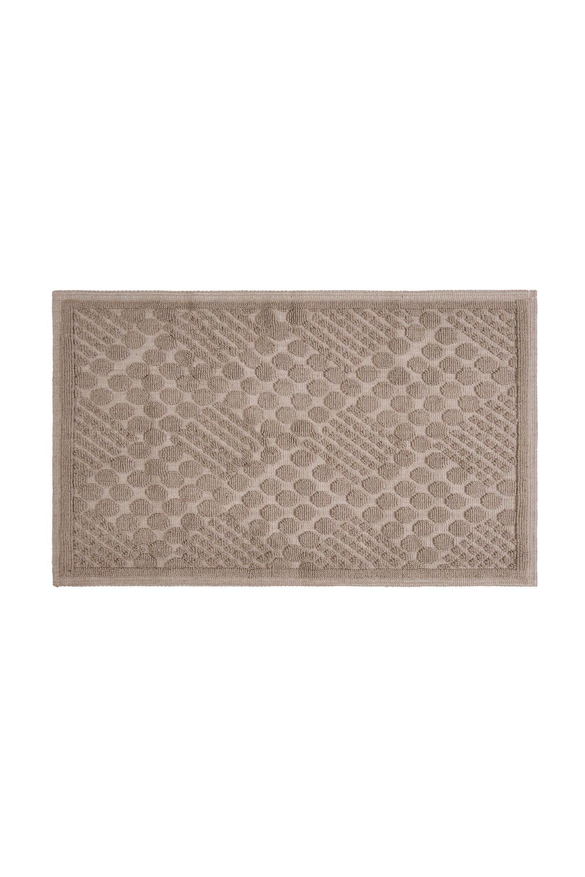 MATMEL Soft Kağan 2'li Banyo Paspası - Bej - 60x100 cm + 50x60 cm