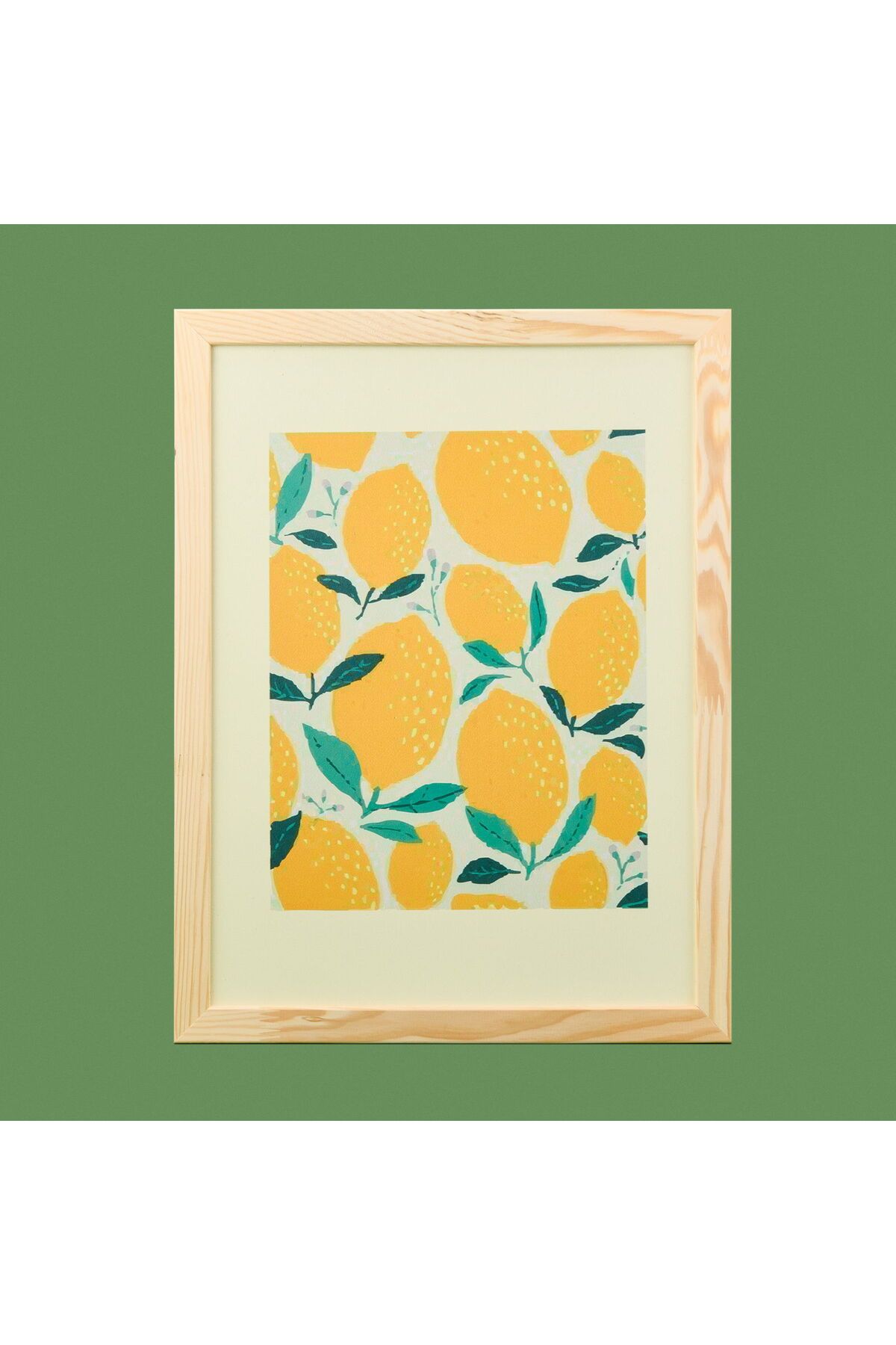 ASPARTAM Deco Lime Cello Duvar Panosu - Sarı - 30x40 cm