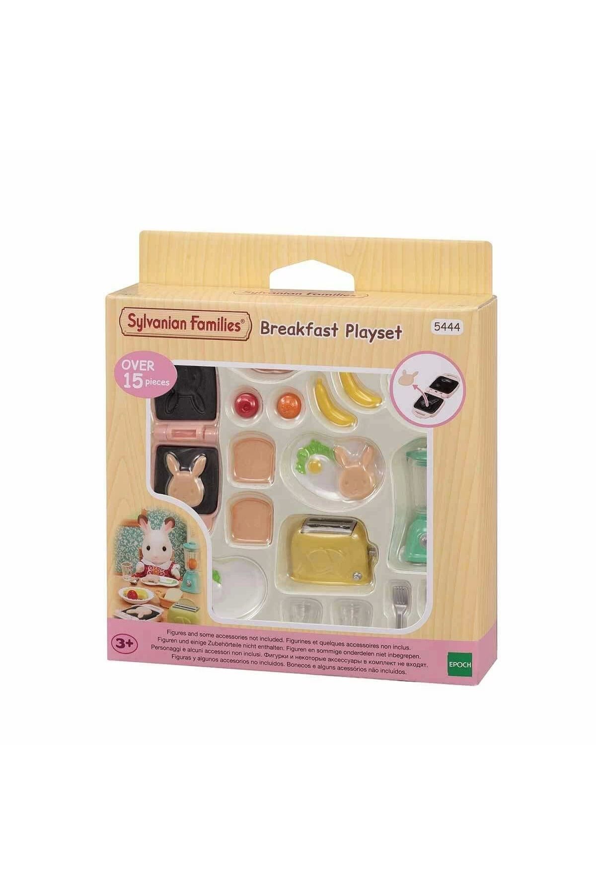 ADORE OYUNCAK 5444 Sylvanian Families Kahvaltı Seti +3 Yaş Figür Dahil Değil