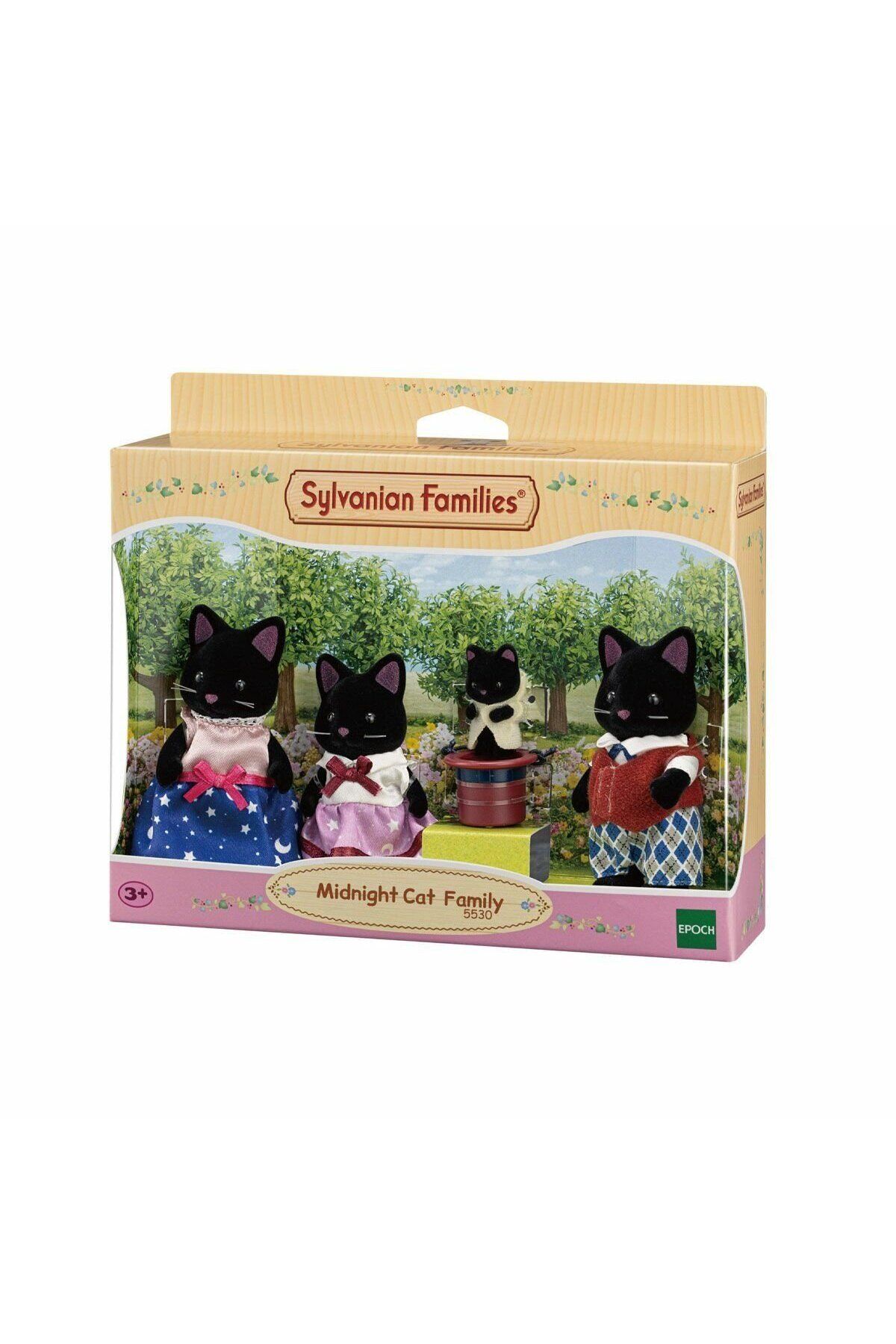 BYR Fırsat Byr 5530 Sylvanian Families Kara Kedi Ailesi +3 Yaş Yeni