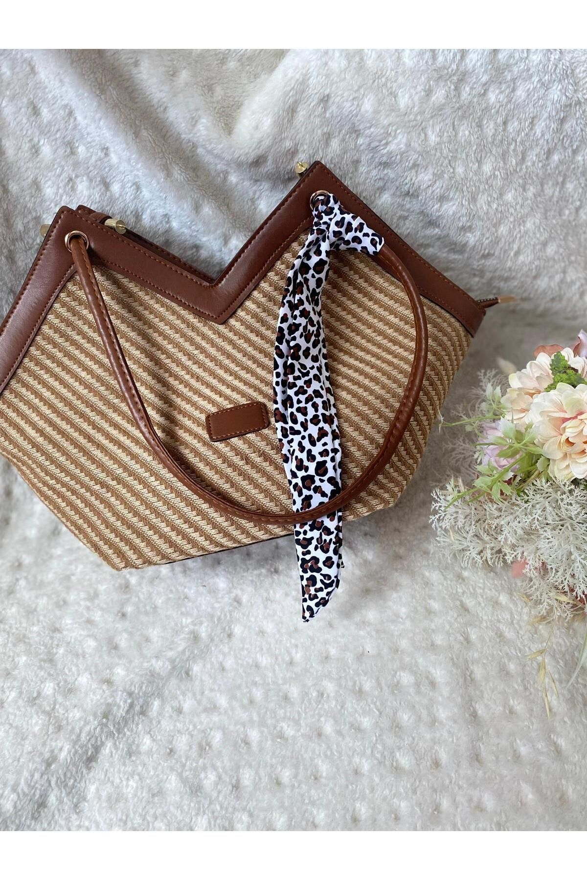 MODA Yazlık kadın omuz çantası 26×37(YxG)