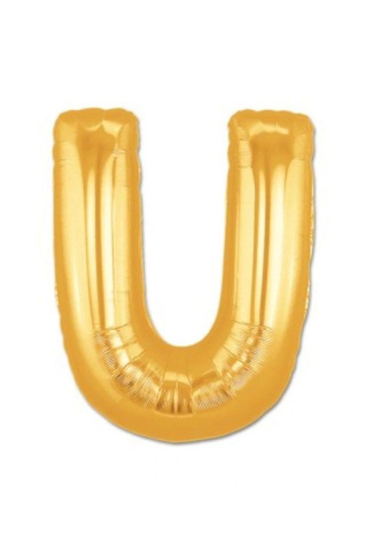 OurStyles U Harf Folyo Balon Altın Renk 40 inç