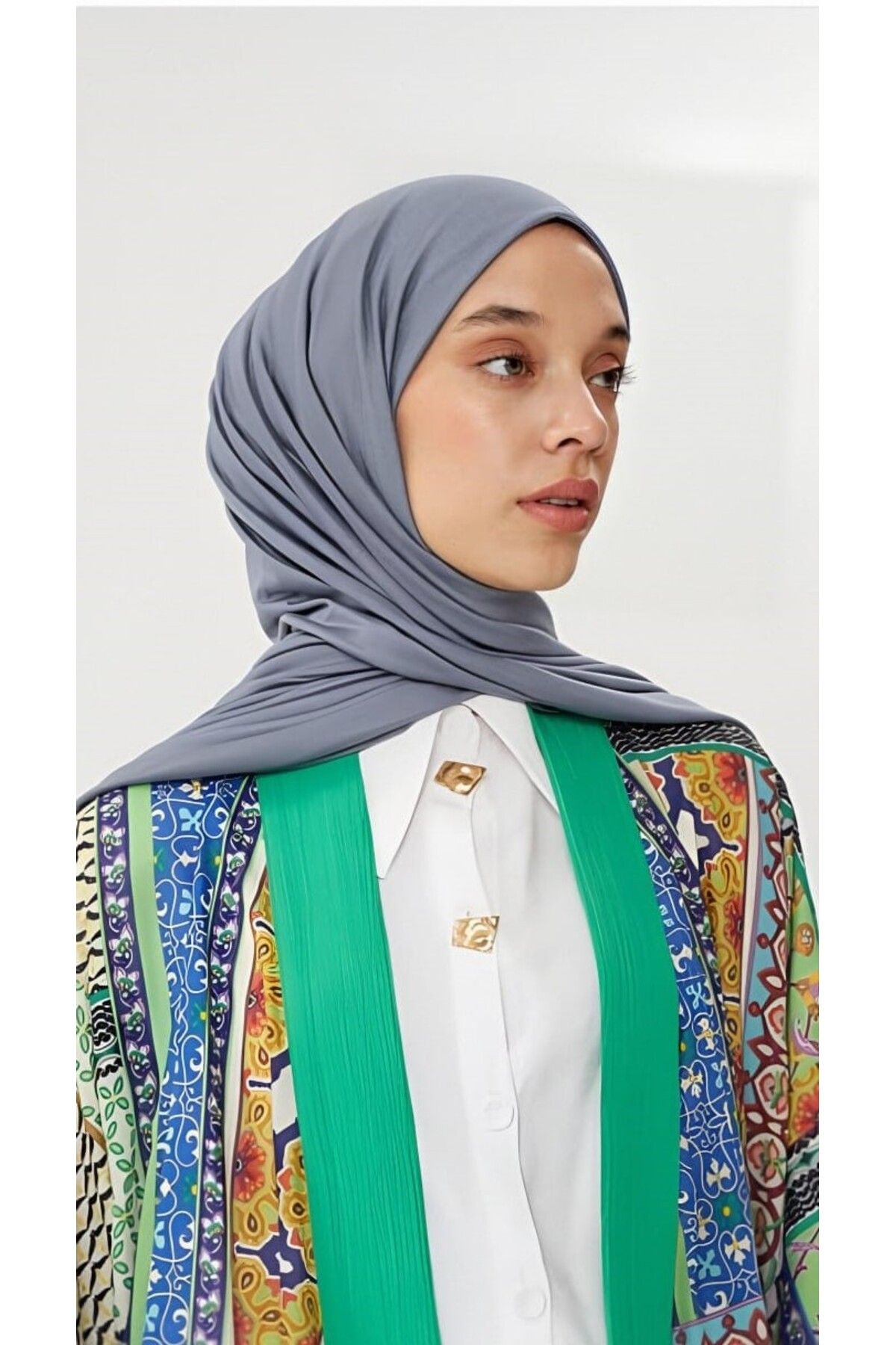 pullscarfs penye şal antrasit