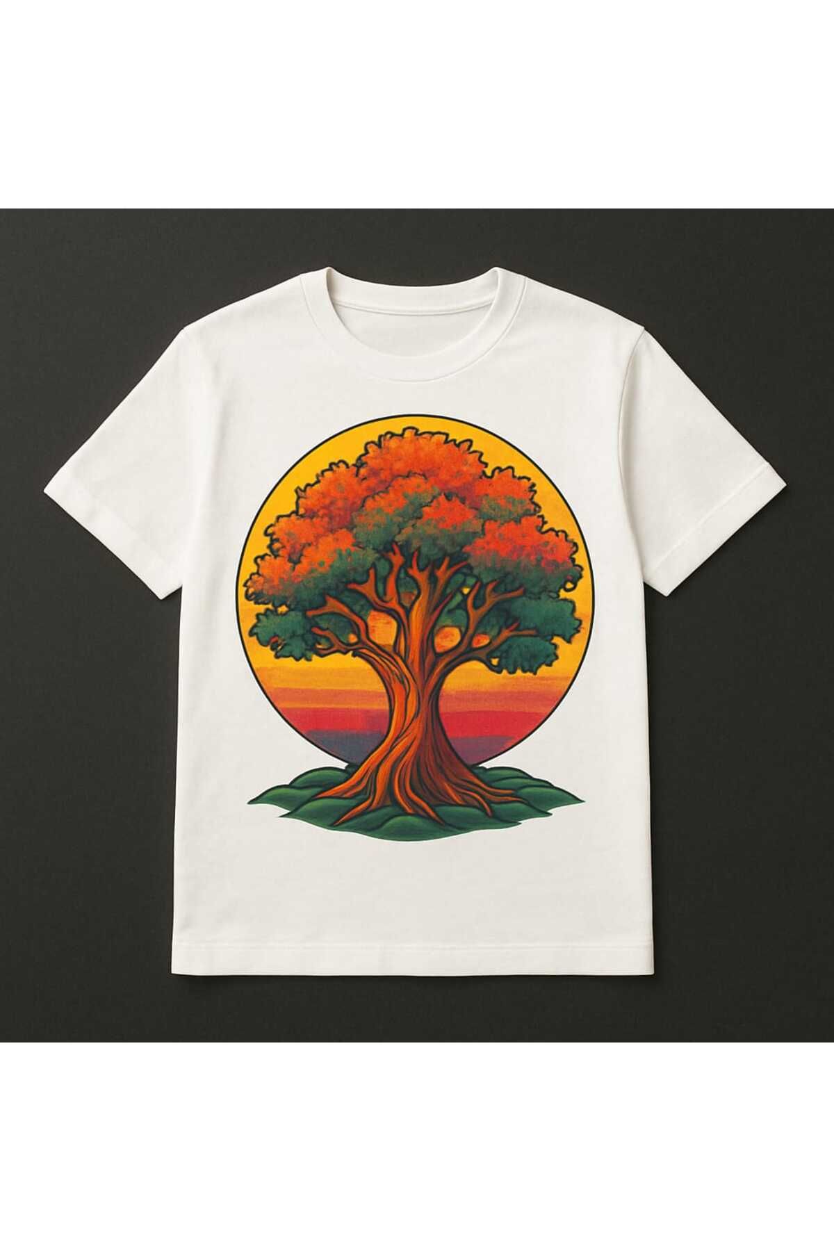 MAGORS GraffTee Ağaç Baskılı T-shirt