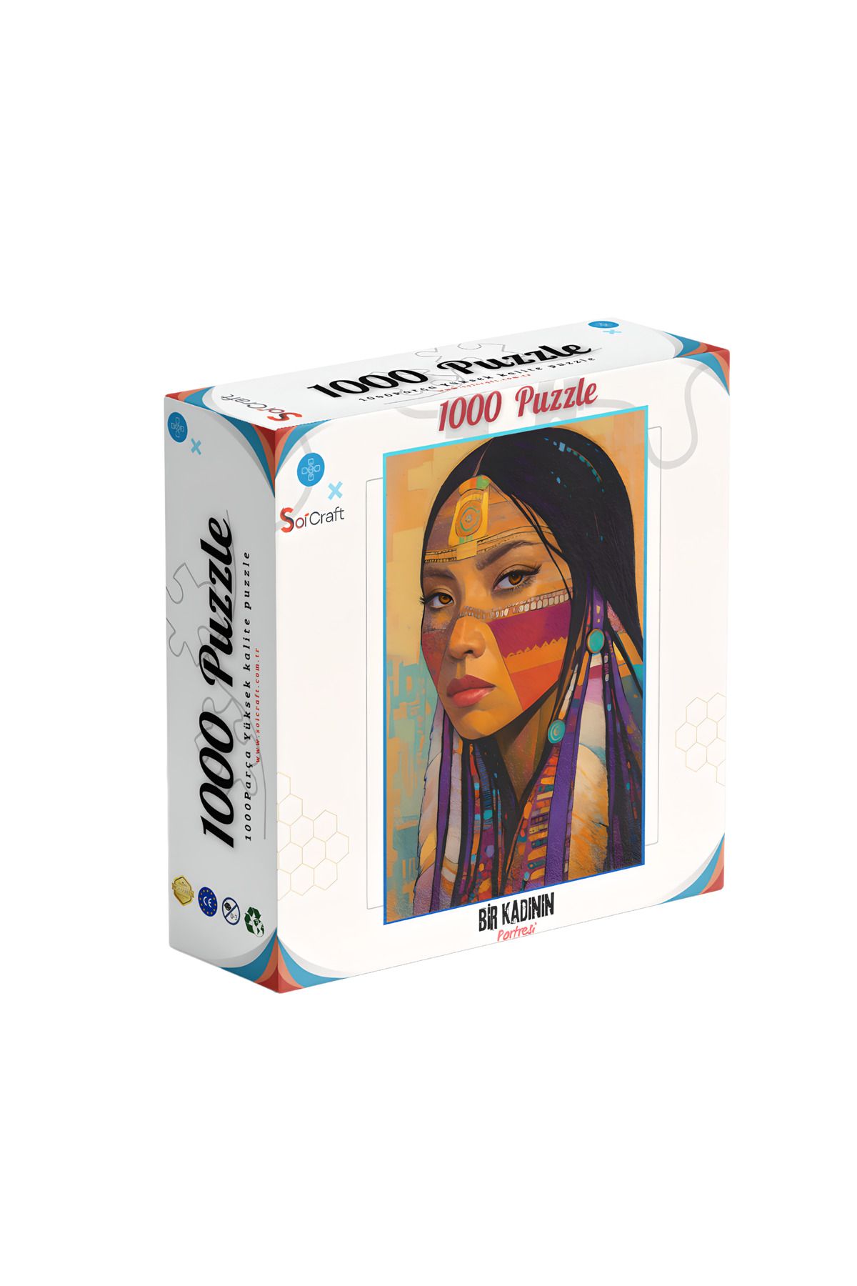 Soi Craft 1000 Parça Puzzle Bir Kadının Portresi