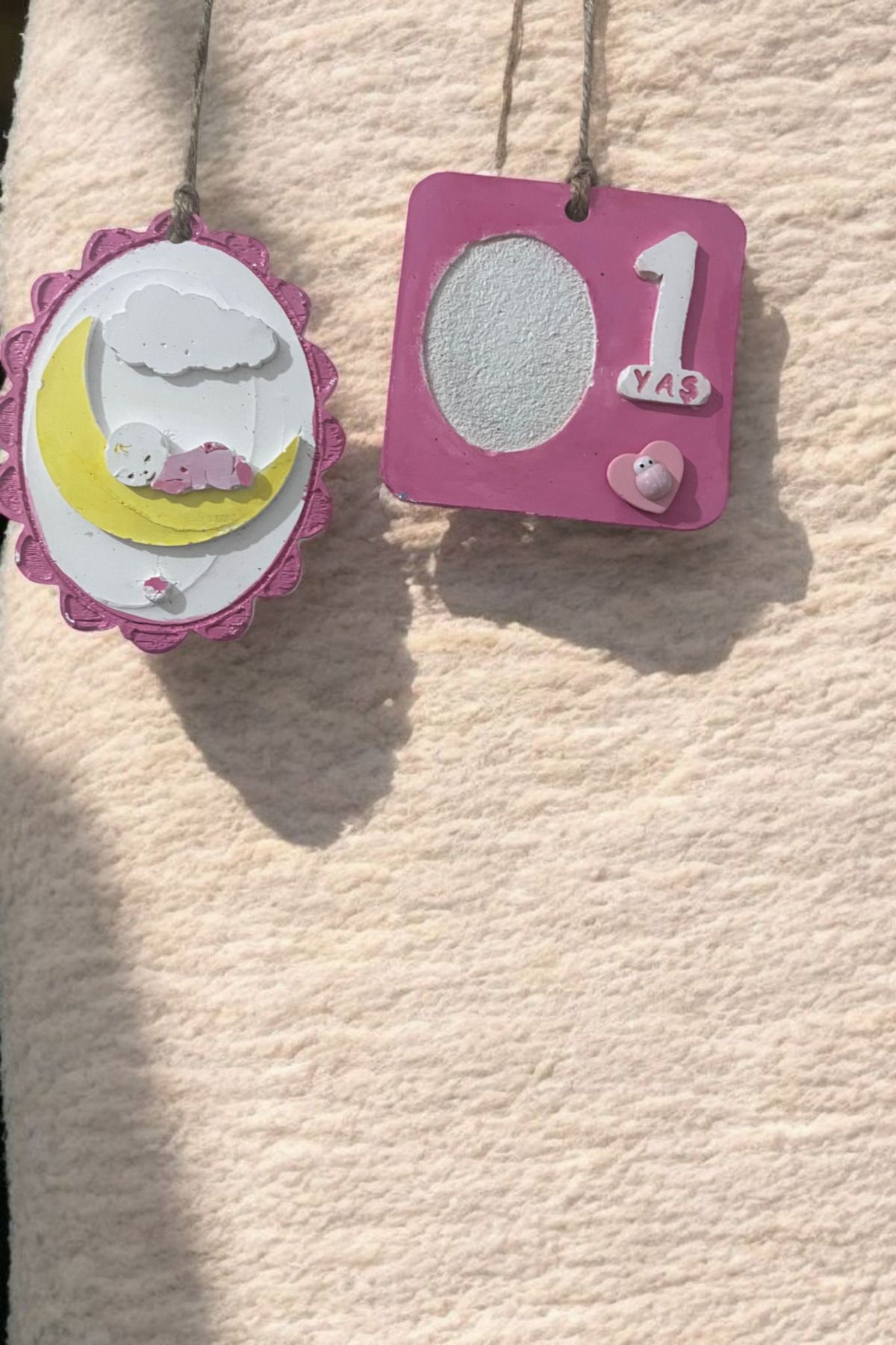 WELBİA Dekoratif kız Bebek odası biblo, Dekor, yenidoğan,obje, uyuyan bebek