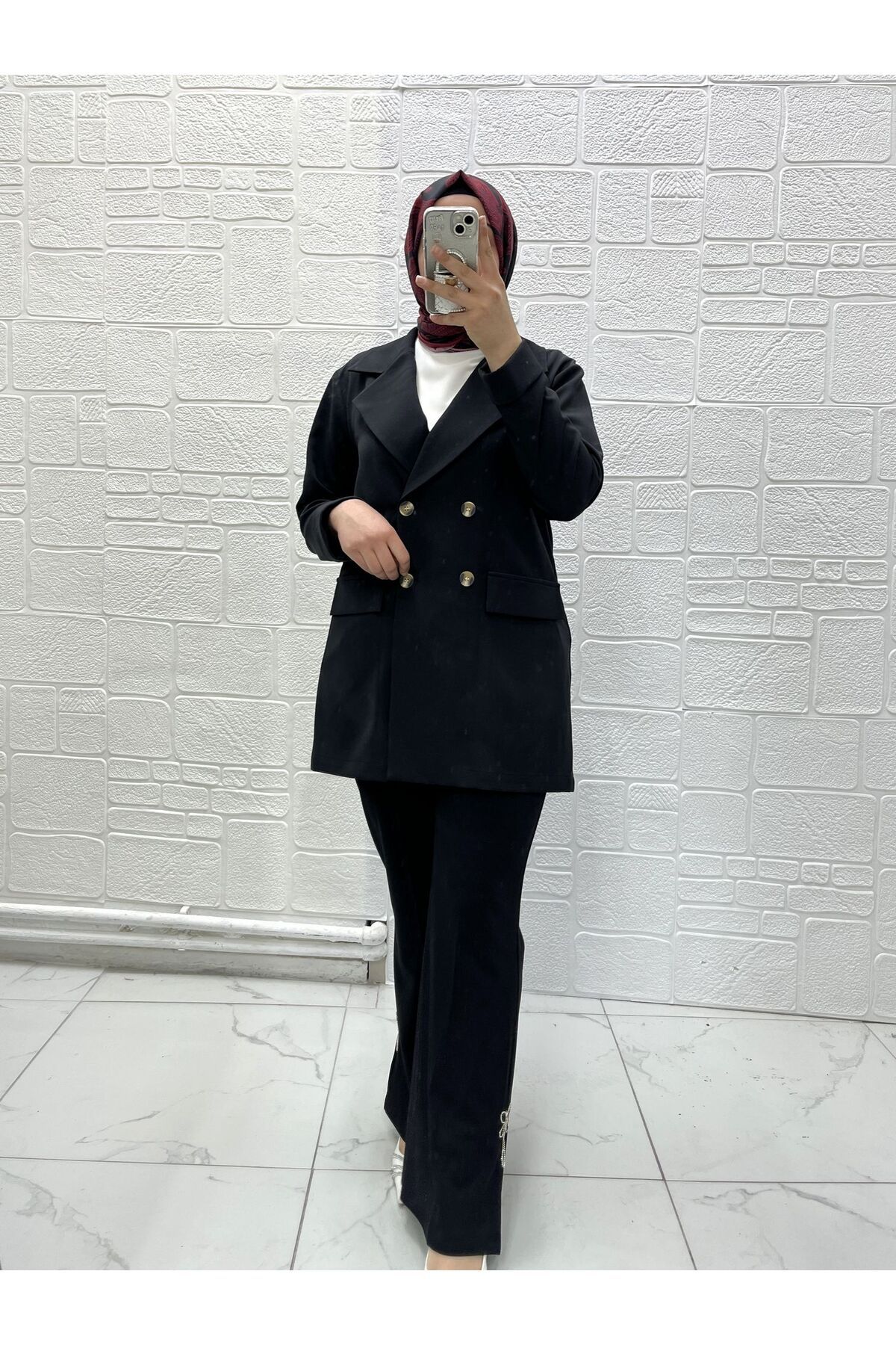 Zeynep Butik Yakalı Blazer Ceket 3274 1854