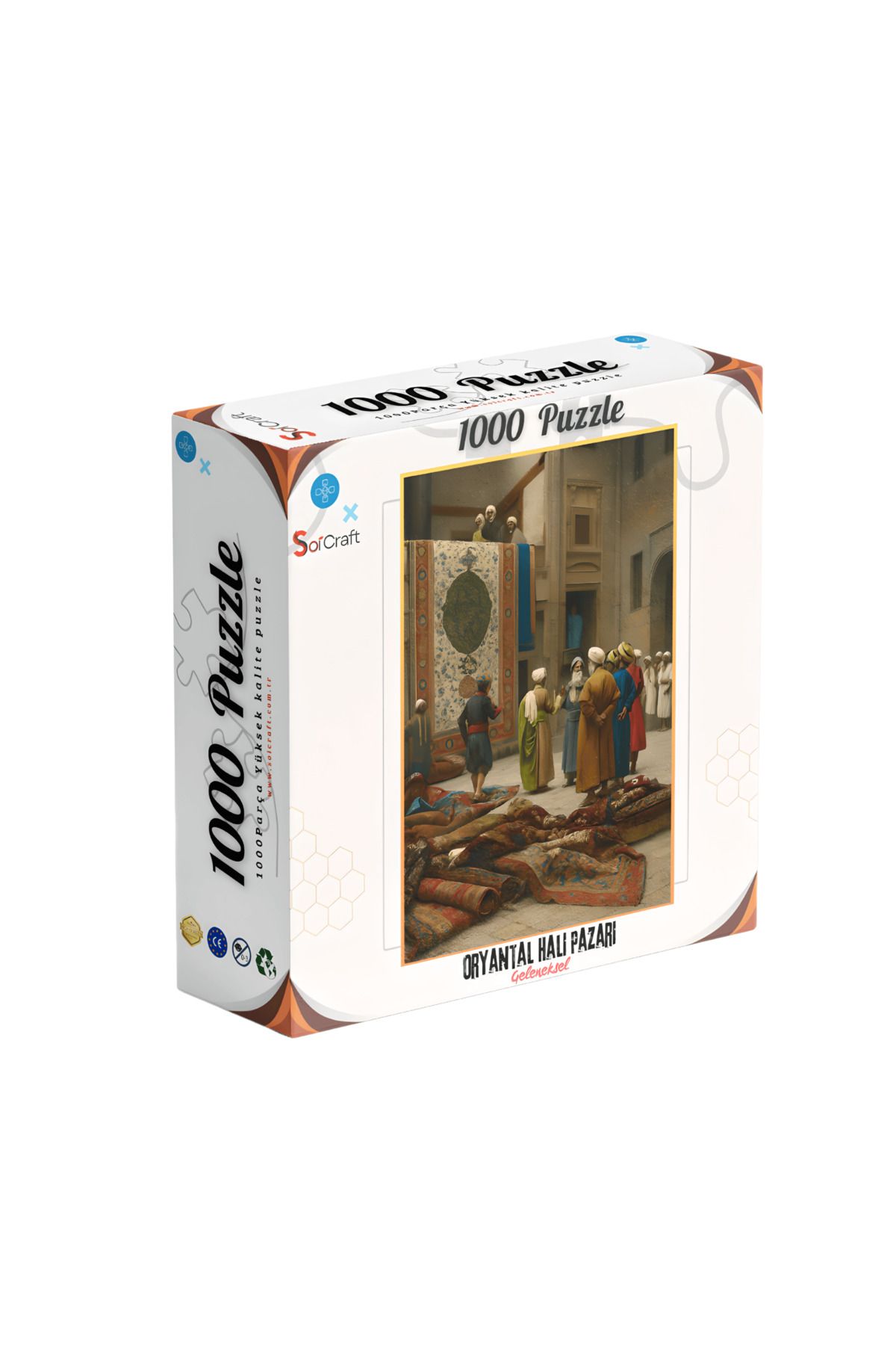 Soi Craft 1000 Parça Puzzle Halı Pazarı