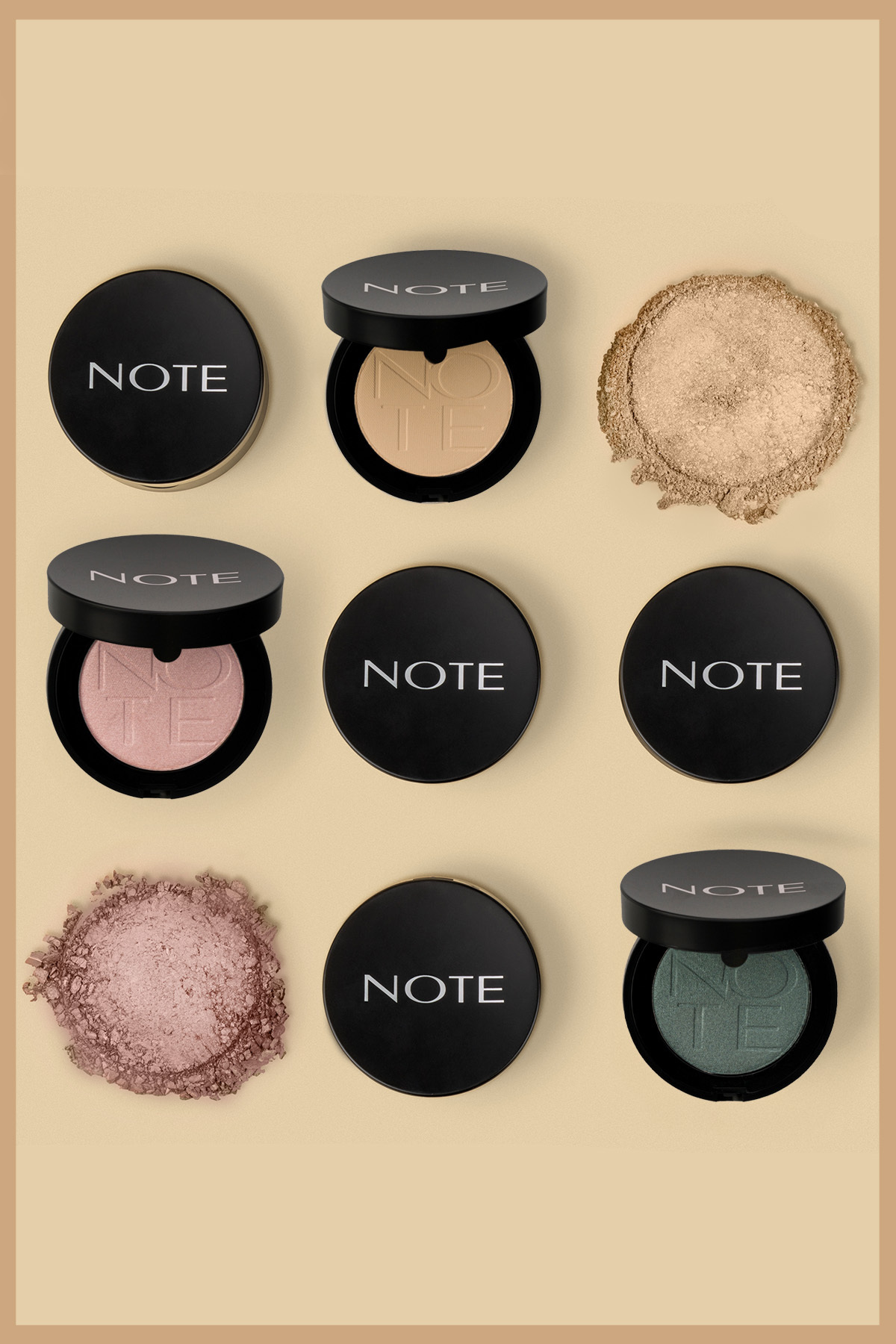 سایه چشم  قهوه ای Note Cosmetics | ESHD LUM.SILK MO اورجینال - تصویر 3