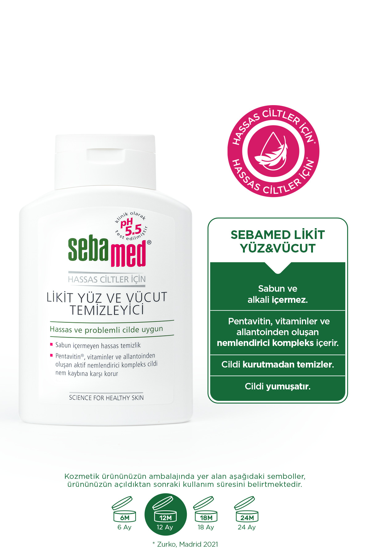 پاک کننده صورت   Sebamed | 4.10304E+13 اورجینال - تصویر 2