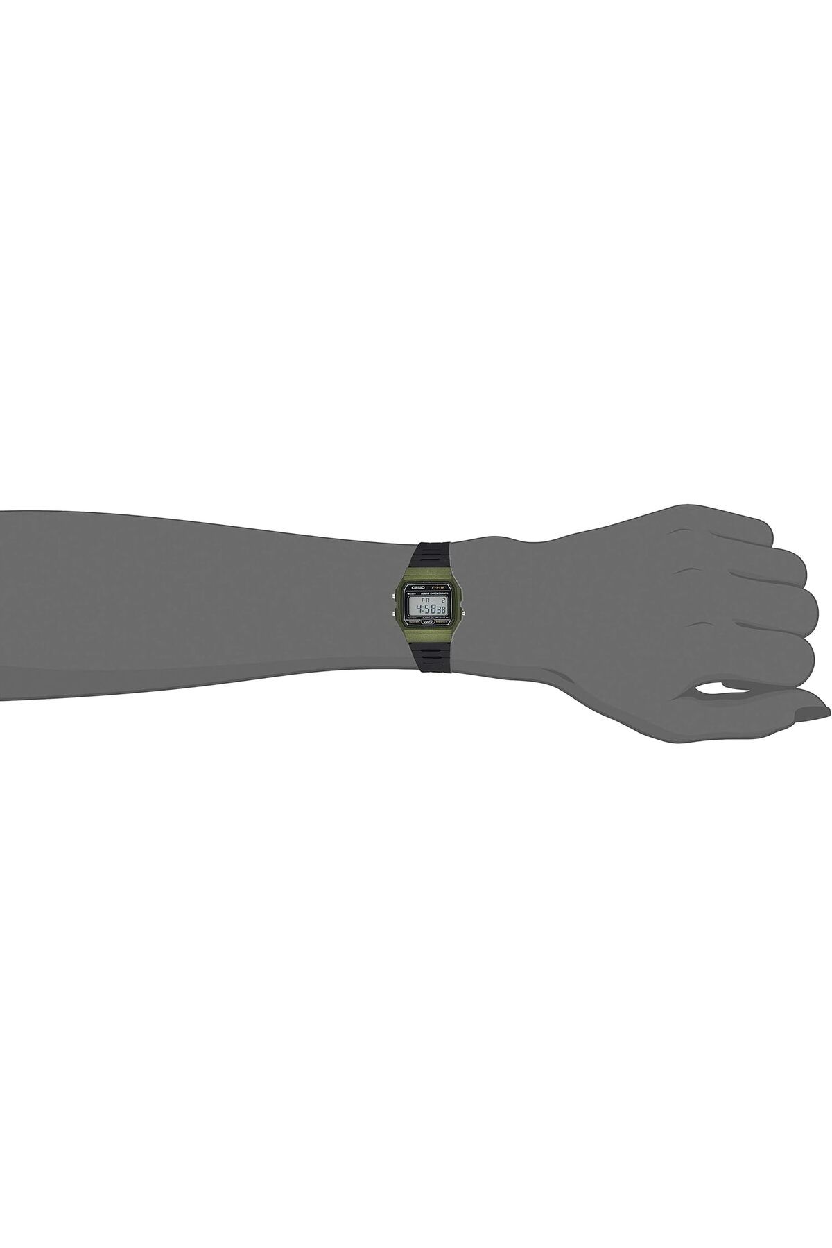 Casio-Digital Watch for Unisex Model F-91WM-3ADF 6