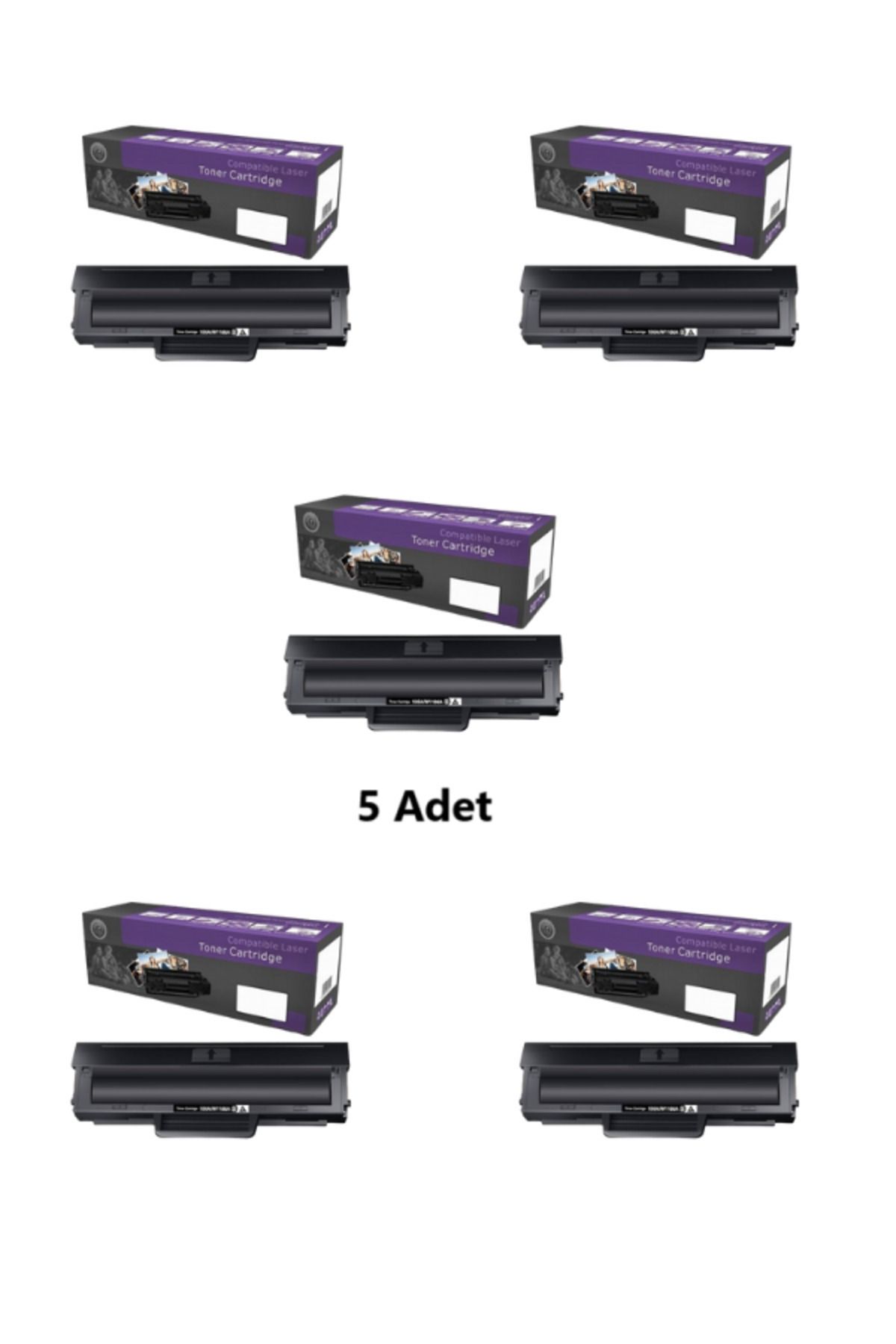 HP Laserjet Pro M1217 M1212nf Mfp M1212 P1100 P1102 Muadil Toner Ce285a 5 Adet Yüksek Kaliteli