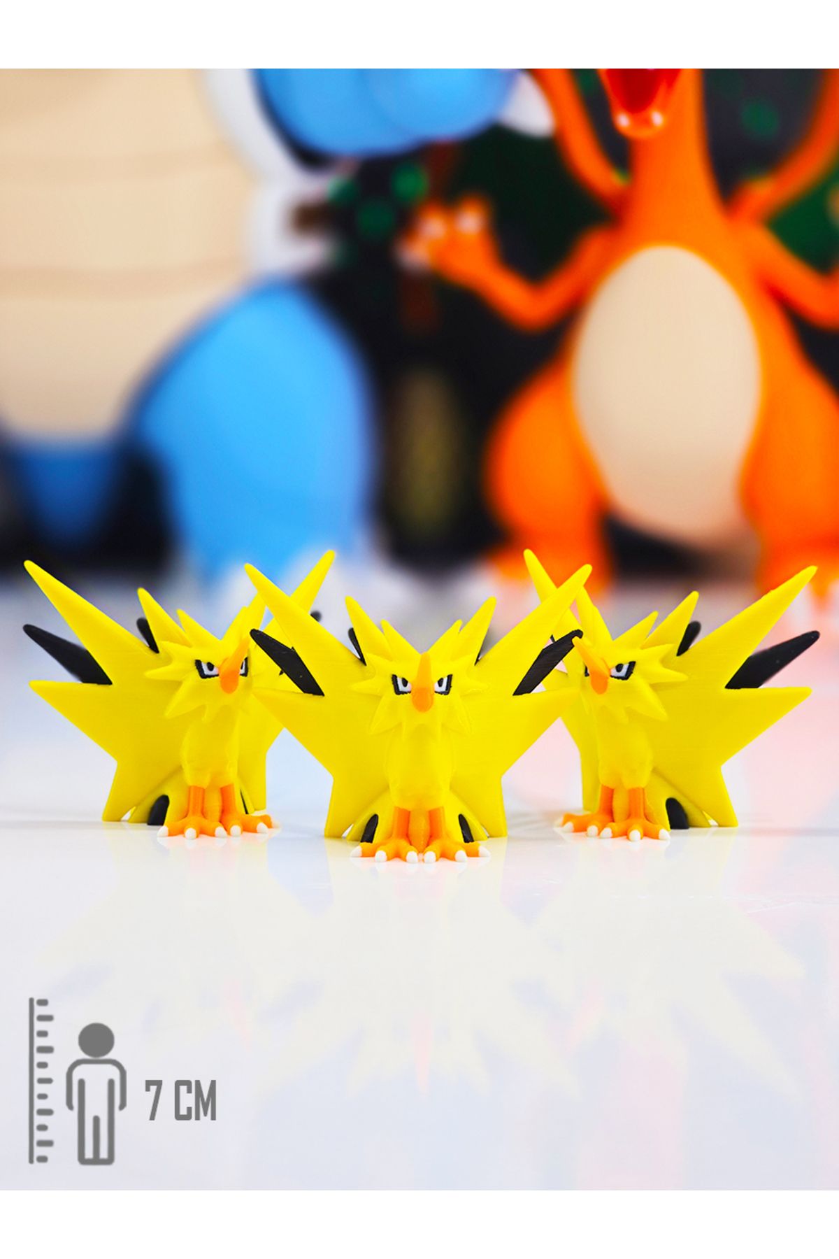 Suelo Butik Pokemon Zapdos Figürü Pokemon Figür Oyuncakları 7 Cm (1 Adet)